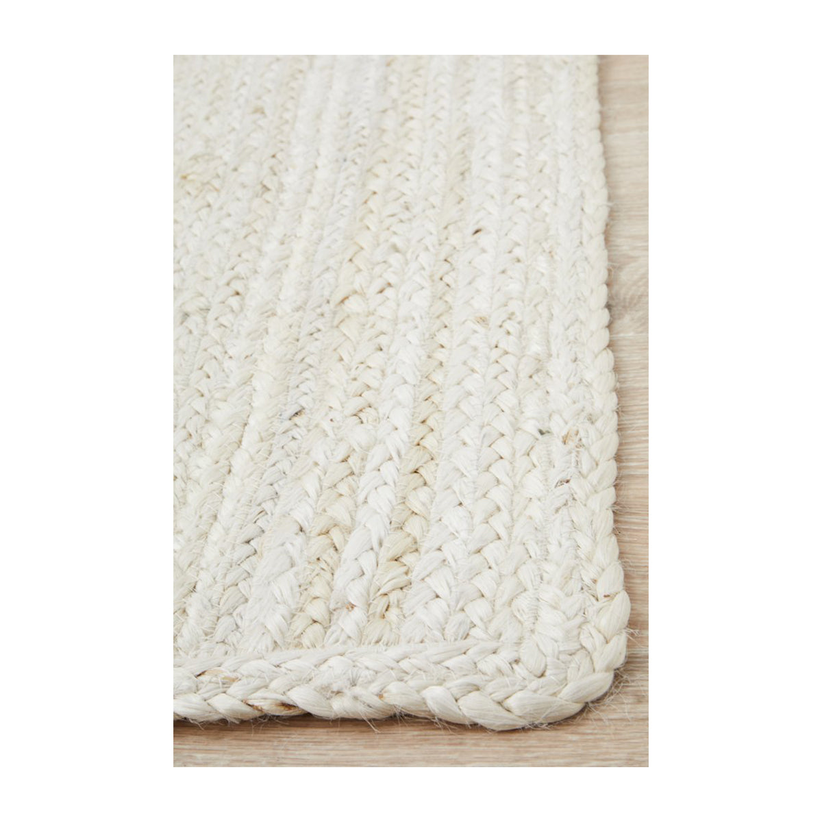 Bondi Rectangle Rug - Soft Plush White Area Rug for Living Room, Bedroom & Nursery - Machine Washable Modern Home Decor
