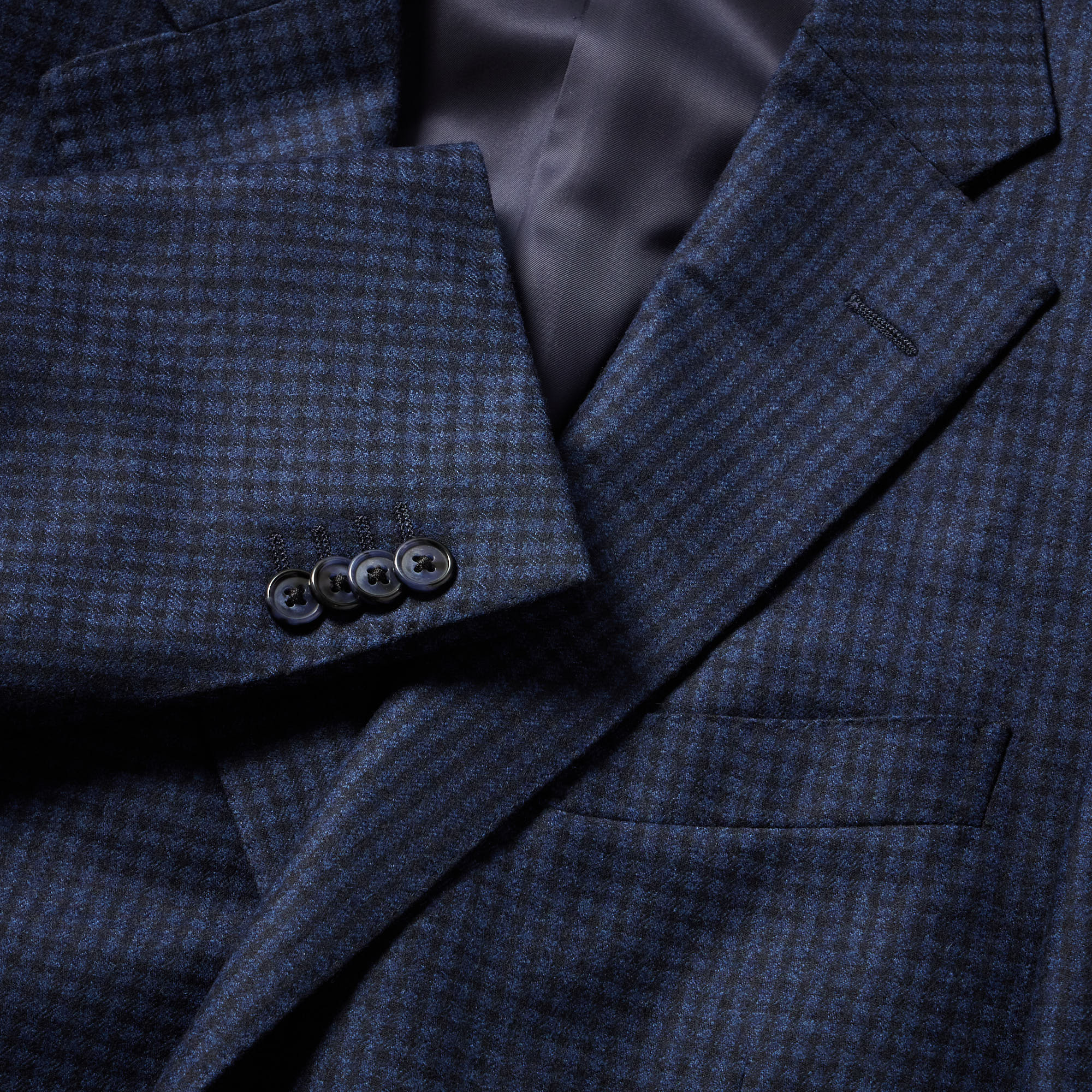 **Corneliani Men's Twill Leader Jacket in Navy Blue - Classic Slim Fit Blazer for Business, Office & Formal Occasions**