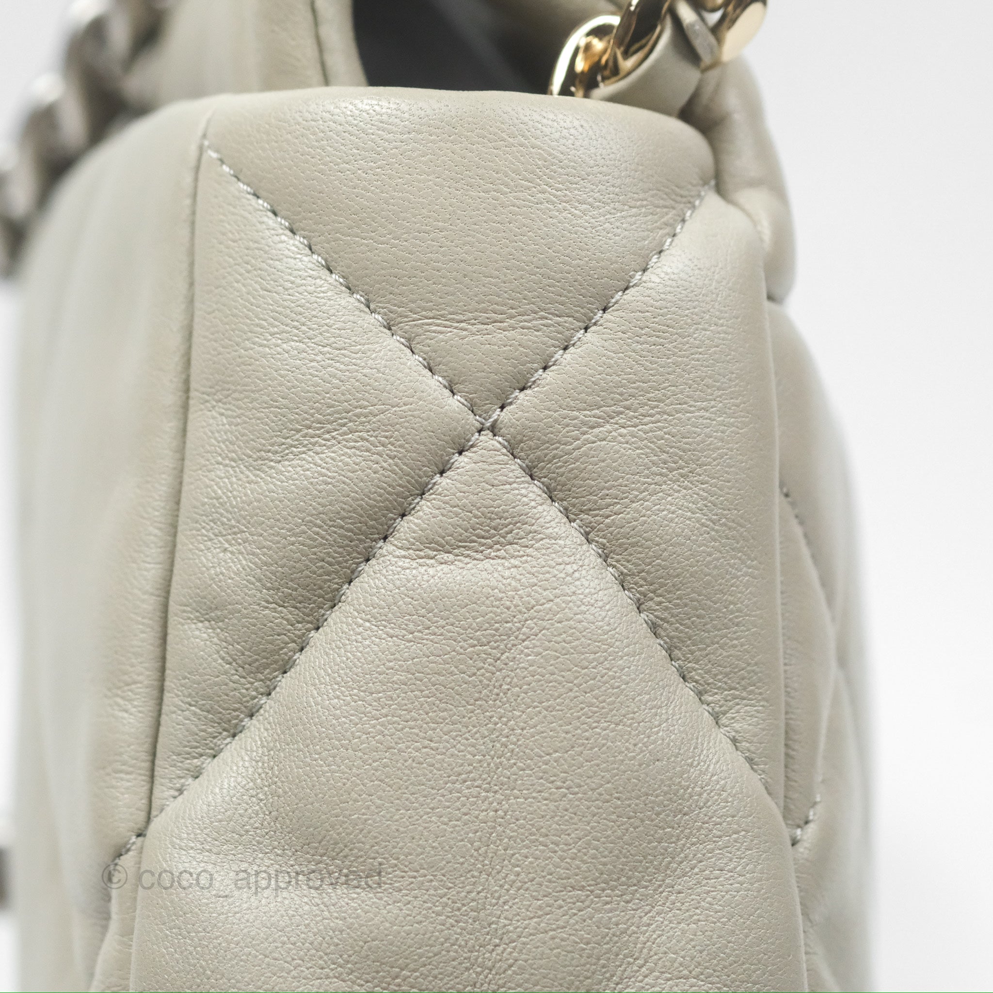 Chanel 19 Small Handbag in Sage Green with Mixed Hardware - Luxury Shoulder Bag for Women, Perfect for Everyday Use & Special Occasions