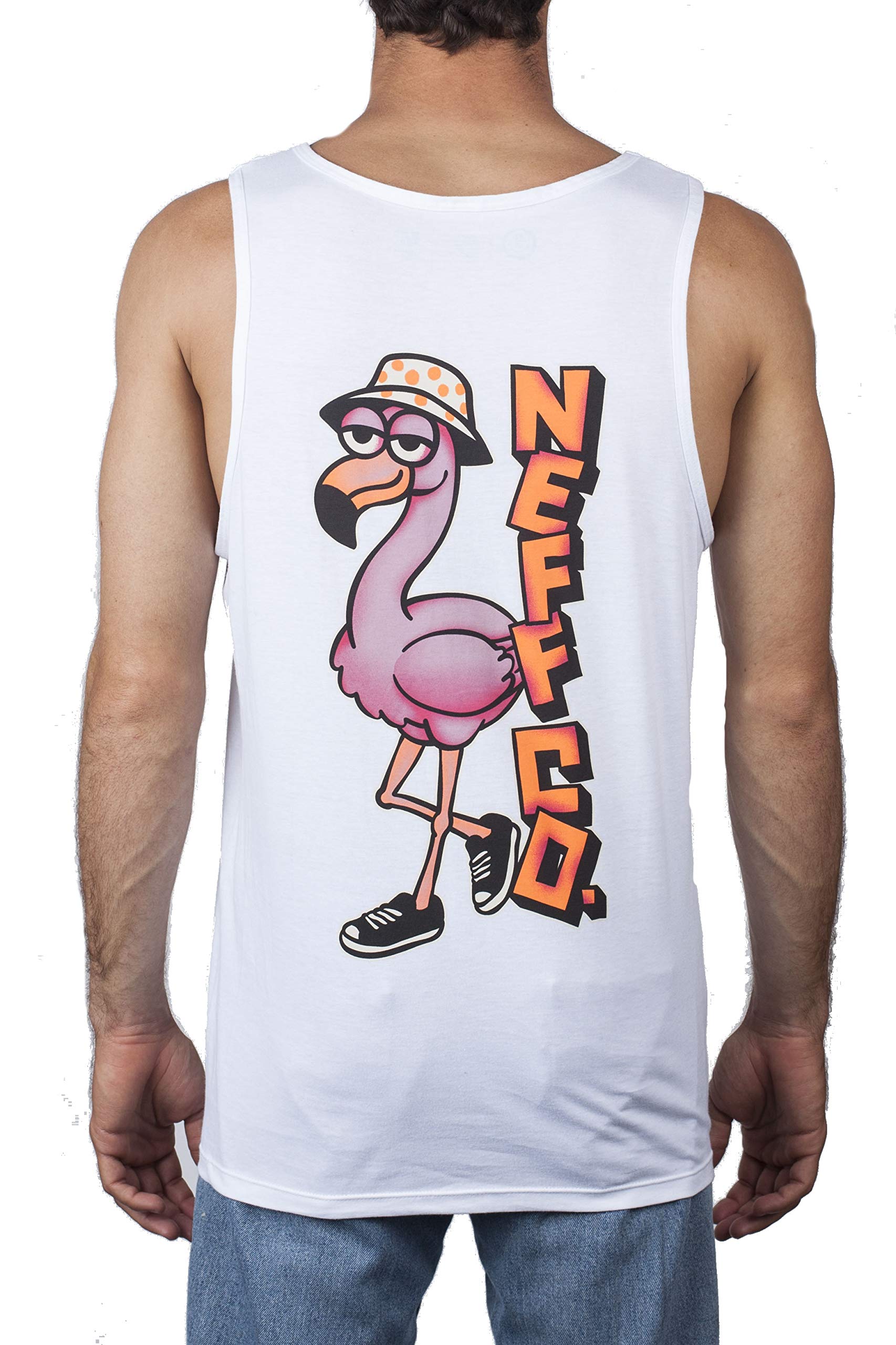 NEFF Men's Graphic Tank Top T-Shirts - Cool Summer Muscle Tees for Gym, Beach & Casual Wear - Breathable Cotton Sleeveless Shirts for Workouts, Parties & Outdoor Activities