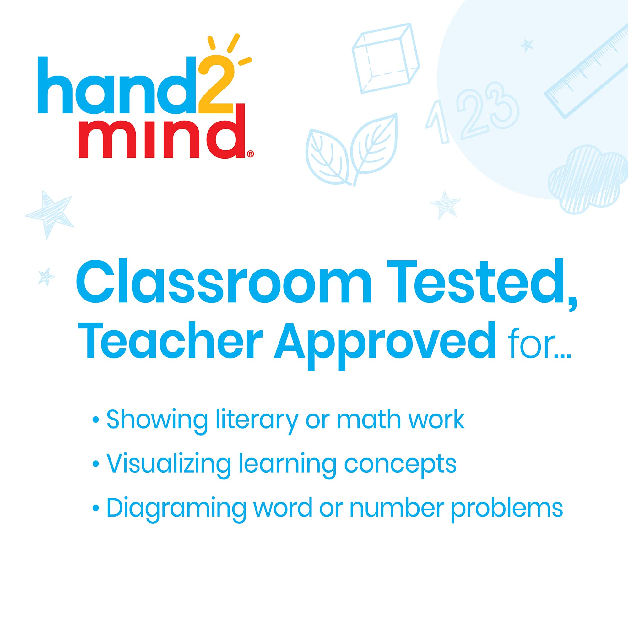 Double-Sided Centimeter Grid Dry Erase Whiteboards for Students - 30 Pack | Math Graphing Practice, Classroom Activities & Homework Helper | Portable Whiteboard for School, Office & Home Learning