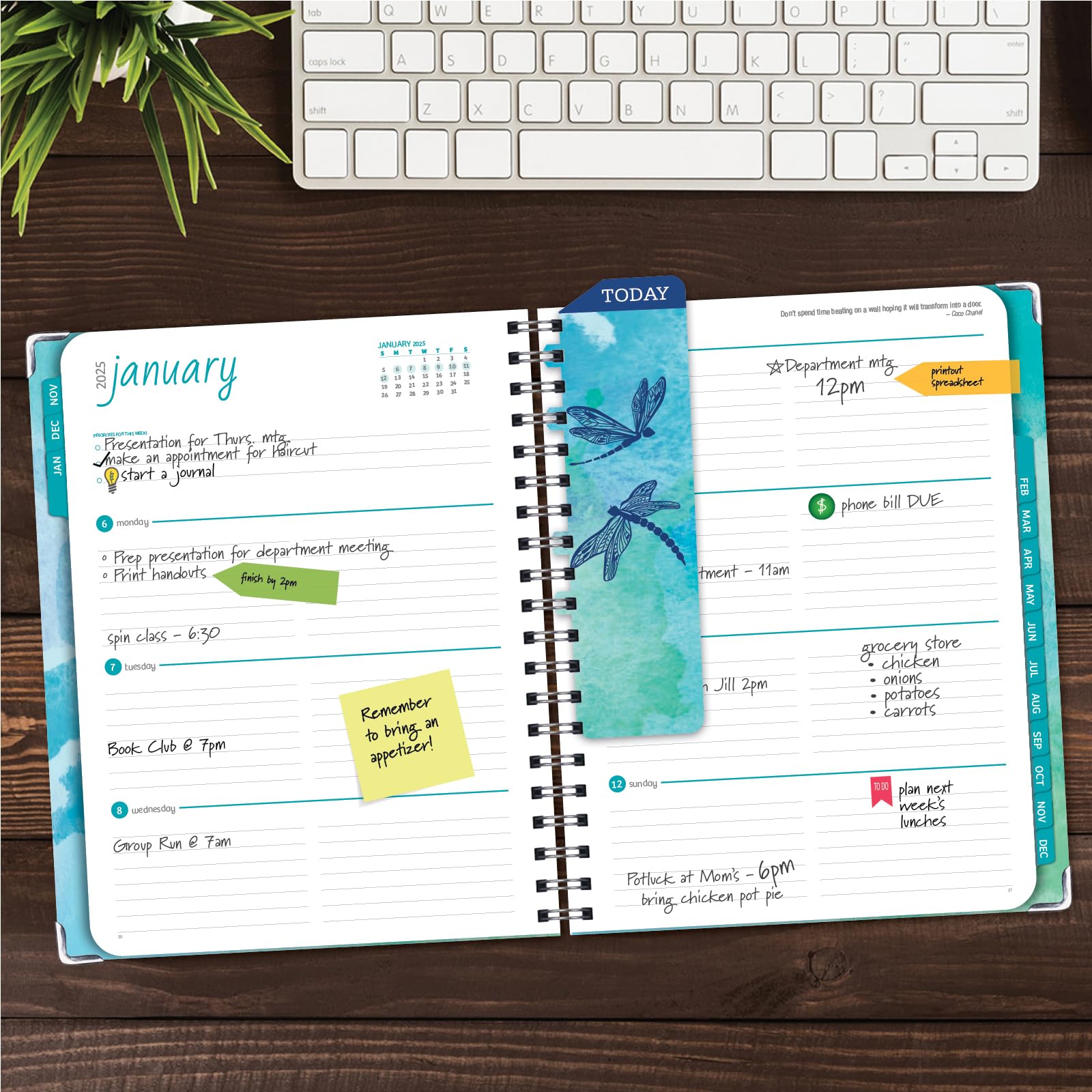 2025 Hardcover Planner 8.5