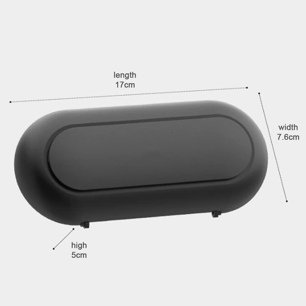 Universal Car Visor Sunglasses Holder - Storage for Glasses & Cards for Driving