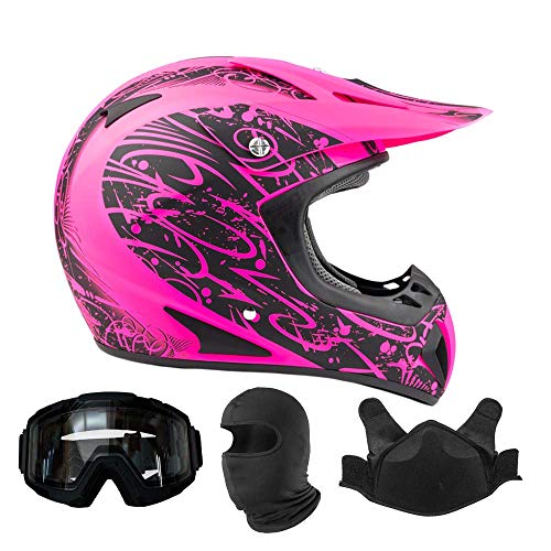 Matte Pink w/ Matte Black Goggles