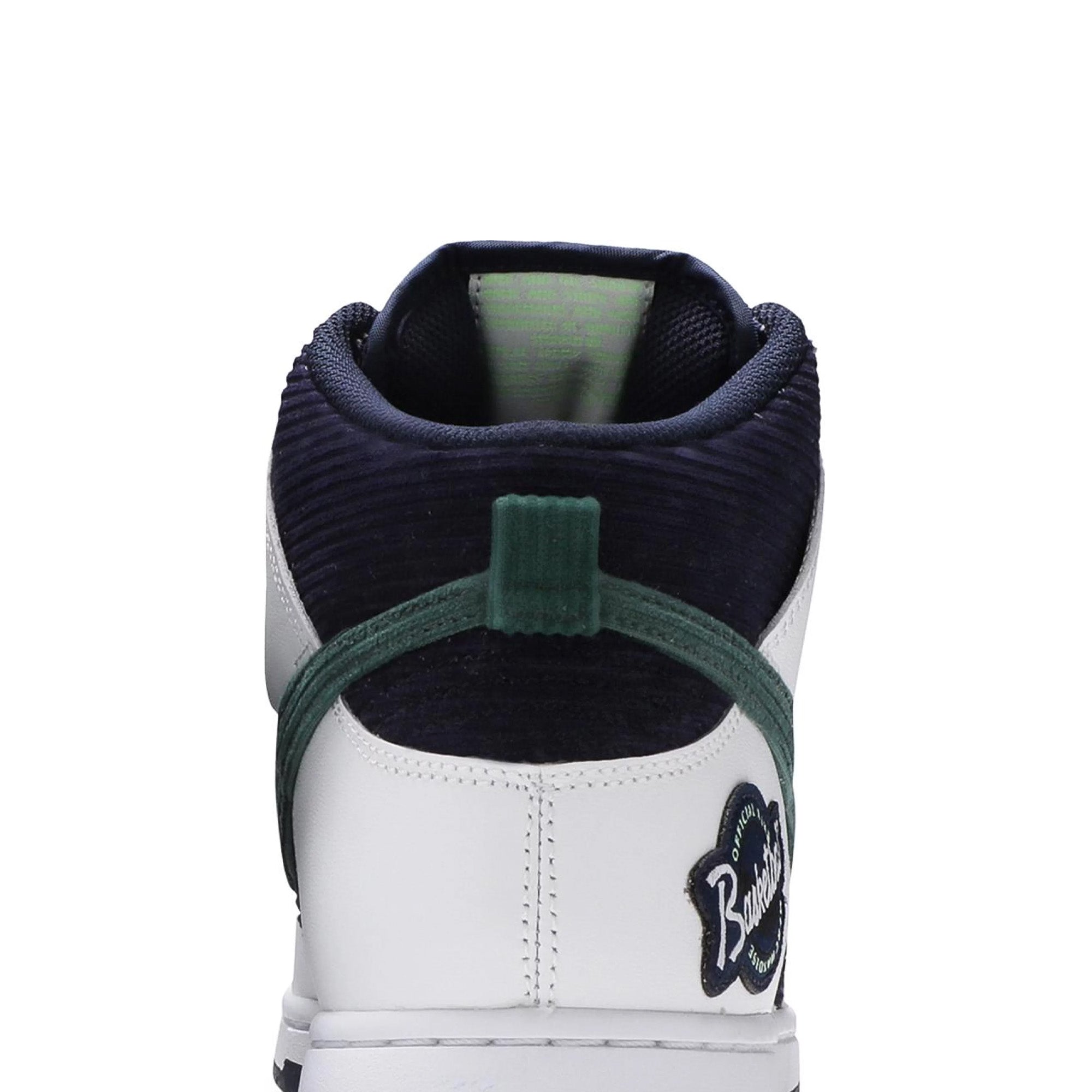 Nike Dunk High 'Sports Specialties White Navy' Retro Basketball Shoes 2021 - Men's Sneakers for Casual Wear, Street Style & Sneaker Collectors