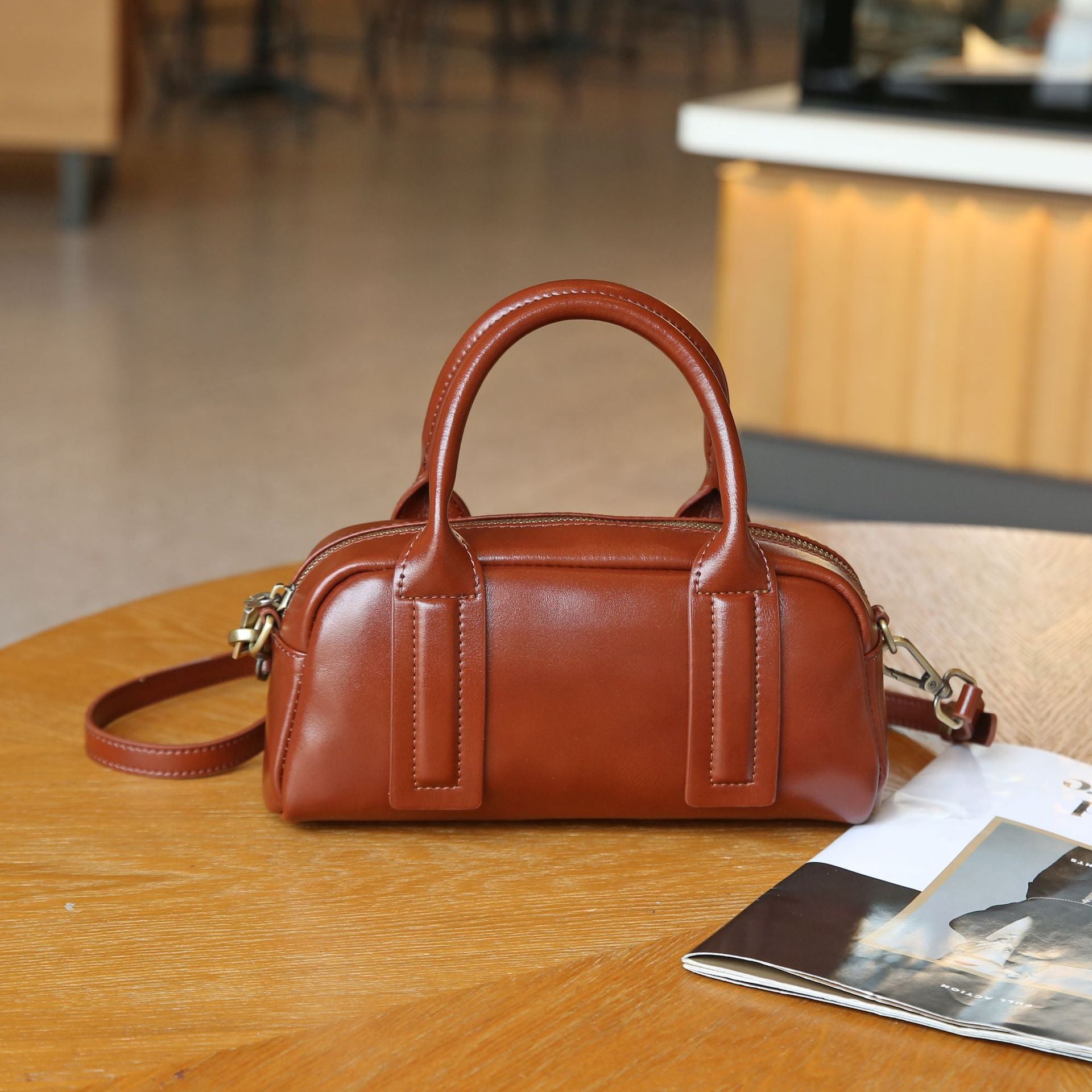 Mini Convertible Top Handle Crossbody Bag for Women - Stylish & Versatile Everyday Purse for Work, Travel & Shopping