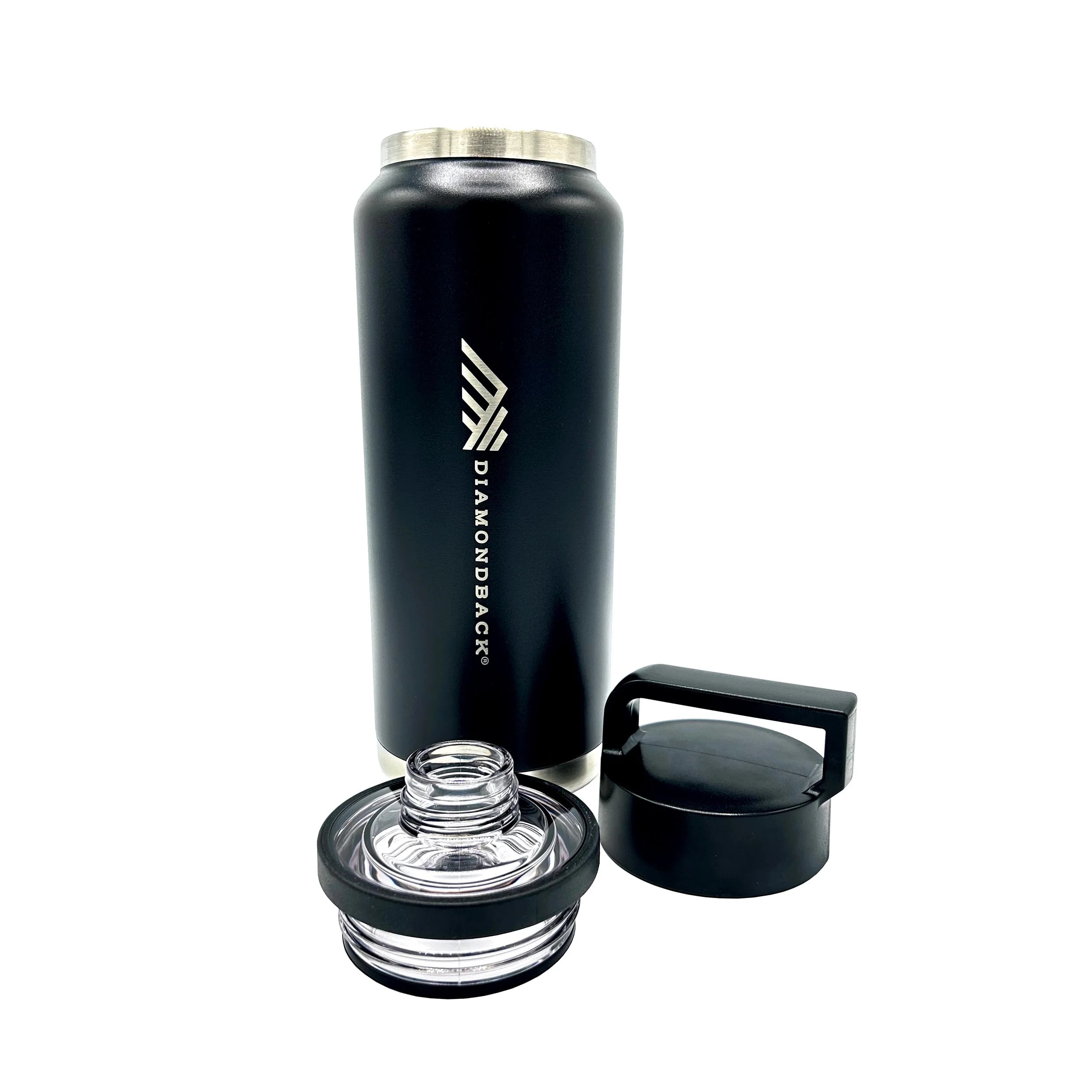 Diamondback H2GO Insulated Water Bottle - 32oz Stainless Steel Vacuum Flask with Leakproof Lid - Perfect for Gym, Hiking & Outdoor Activities