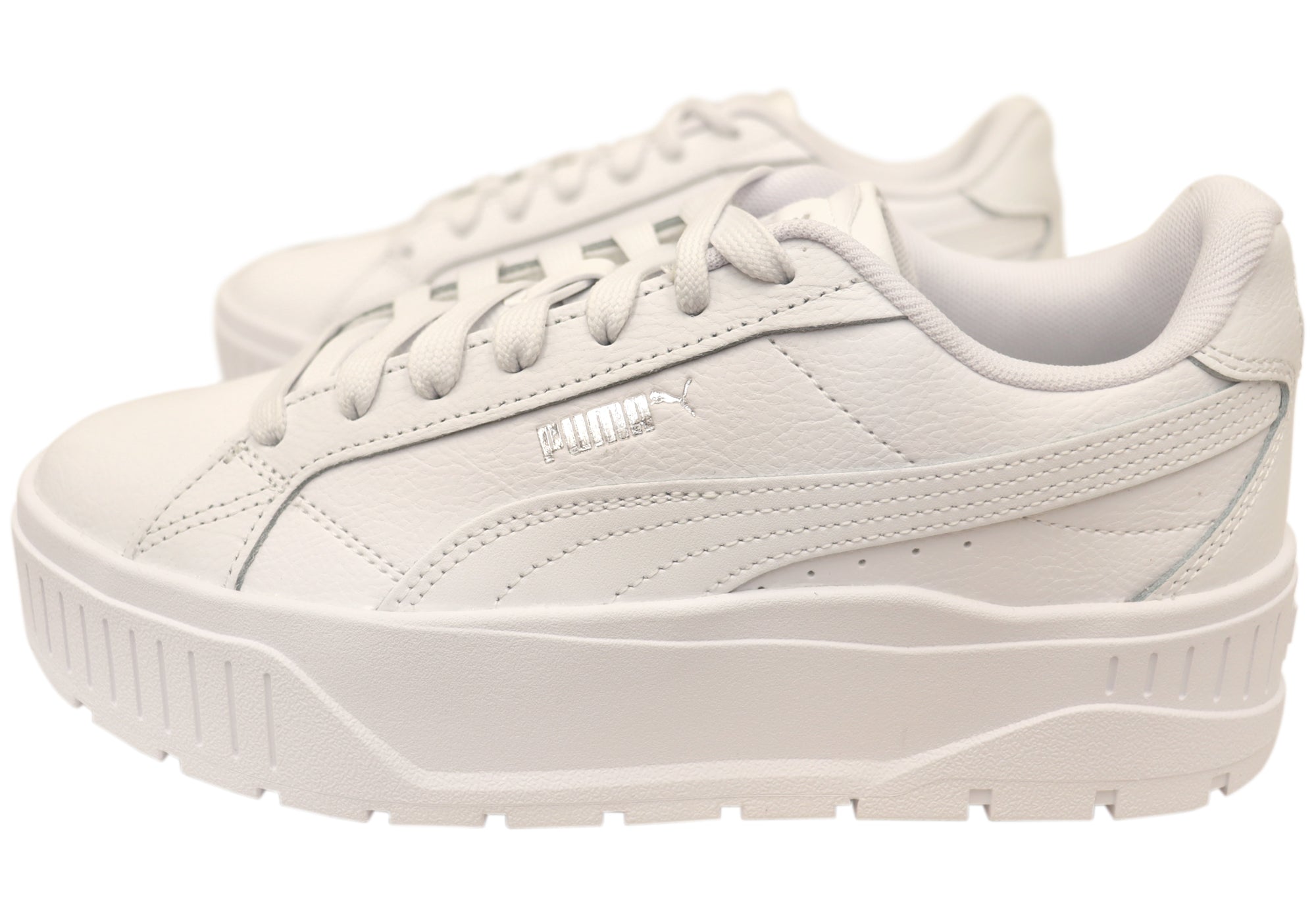 Puma Women's Karmen II L Comfortable Lace-Up Sneakers - Lightweight Walking Shoes for Women, Casual Fashion Sneakers for Everyday Wear, Gym & Running