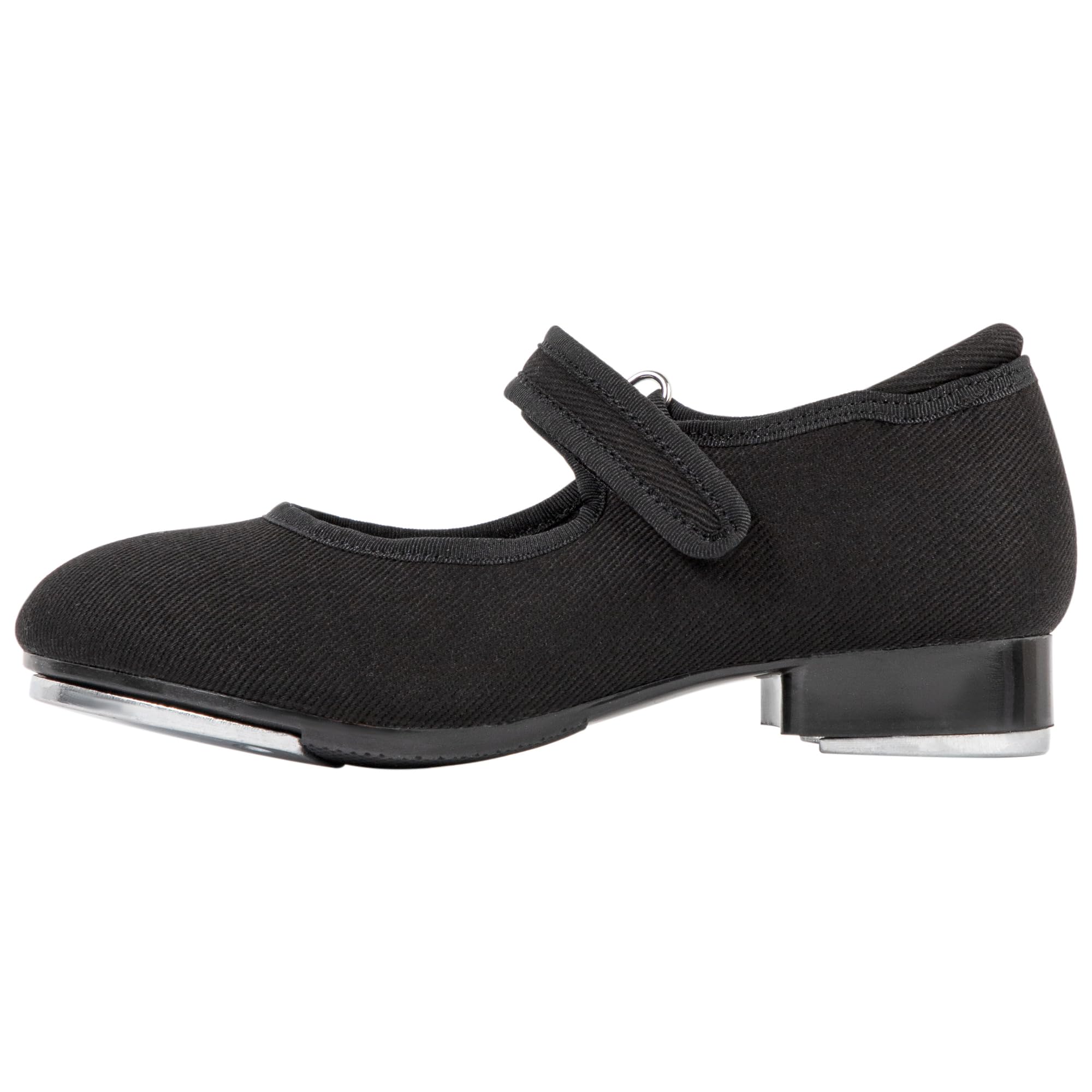 **Linodes Canvas Tap Dance Shoes for Girls & Boys - Easy Strap Design for Toddler, Little & Big Kids - Perfect for Dance Class, Recitals & Performances**