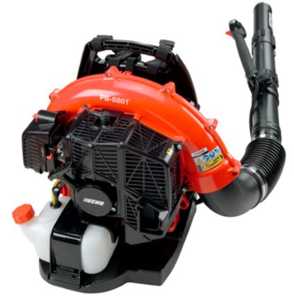 ECHO PB 580T Professional Backpack Leaf Blower with Tube Throttle - Powerful Gas Powered Yard Blower for Lawn Care, Landscaping & Fall Leaf Cleanup