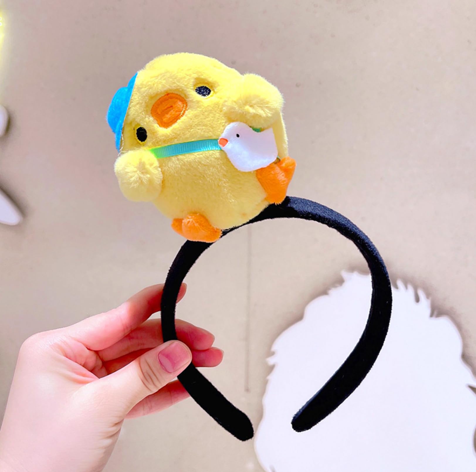 2 Pack Cute Chicken Headband - Fun Animal Costume Accessories for Chicken Themed Parties, Halloween & Cosplay