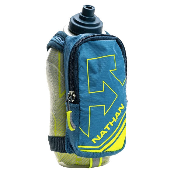 Nathan SpeedDraw Plus Insulated Hydration Flask - Lightweight & Leak-Proof Water Bottle for Running, Hiking, Cycling & Outdoor Sports