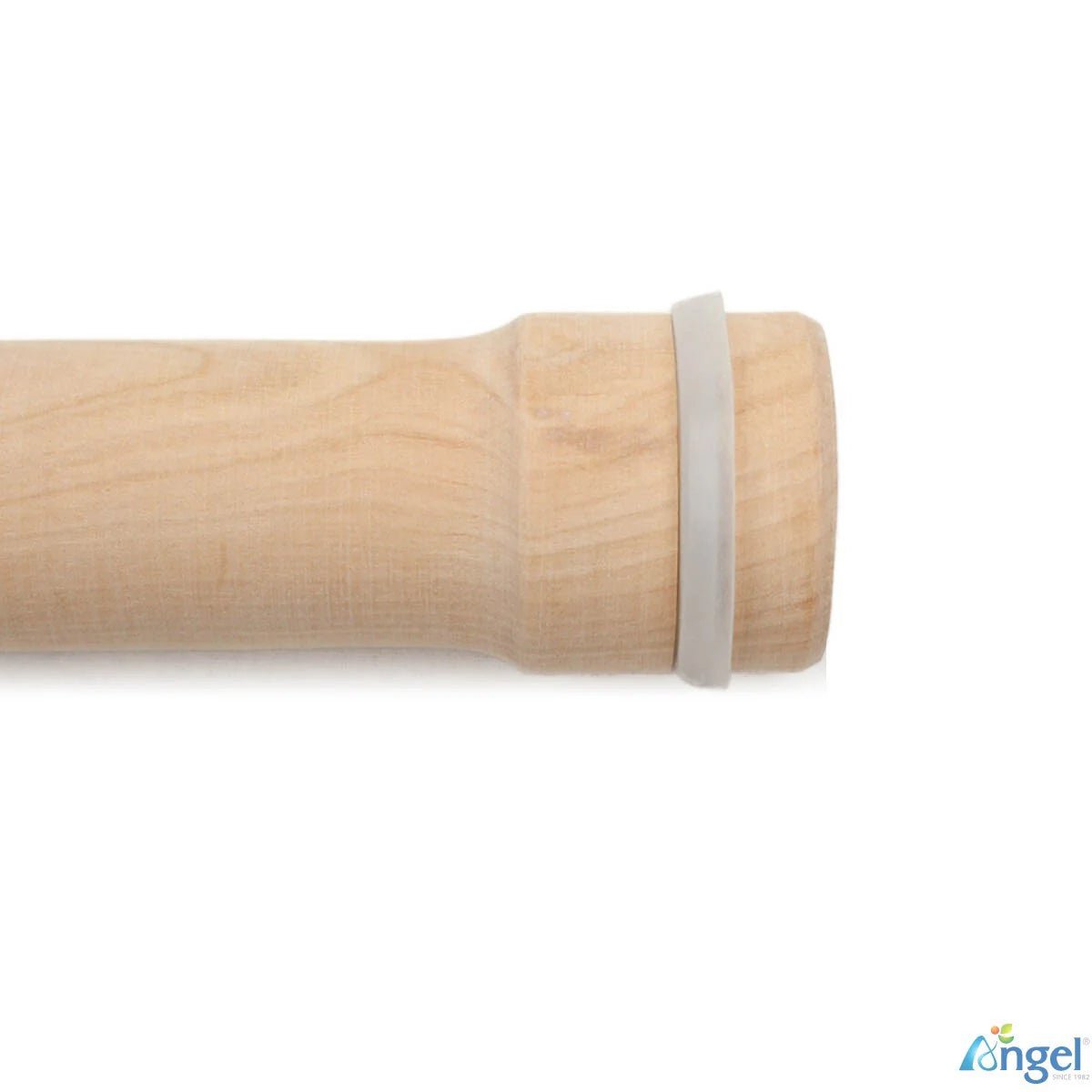 Angel® Wooden Baby Teether Ring - Natural & Safe Teething Toy for Infants - Perfect for Soothing Sore Gums & Early Sensory Play