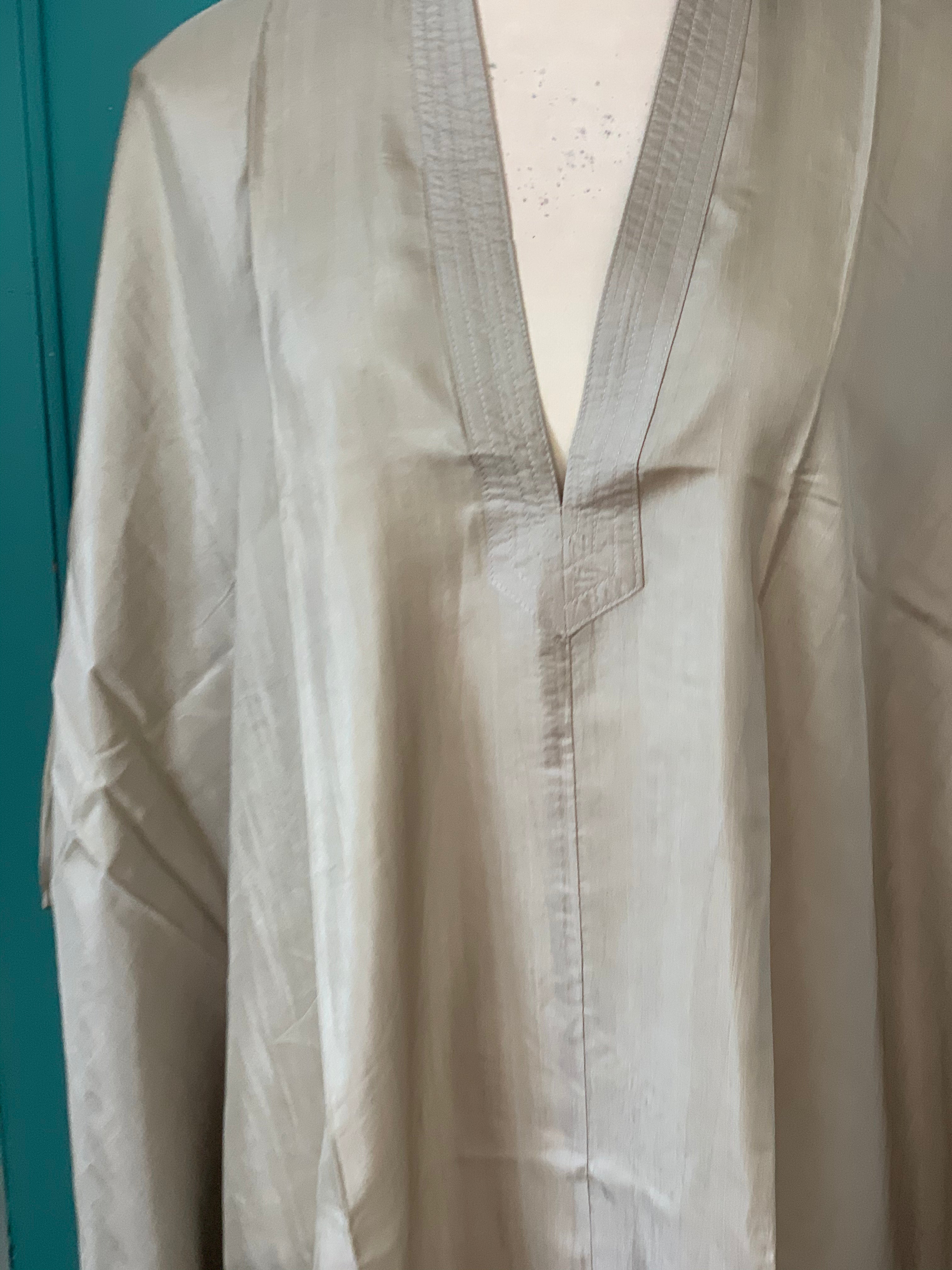 Luxury Silk Kaftan for Women - Plus Size Elegant Flowy Maxi Dress - Perfect for Beach Cover-Up, Resort Wear, and Special Occasions
