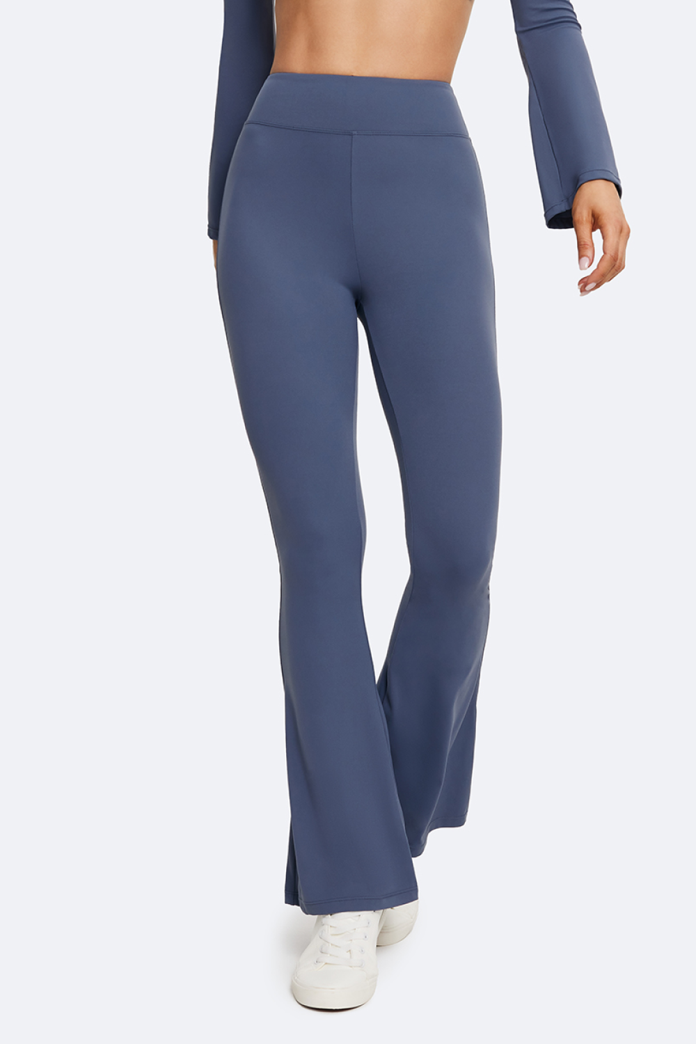 High Waisted Flared Leggings for Women - Stretchy Yoga Pants with Tummy Control - Perfect for Workouts, Yoga & Casual Wear