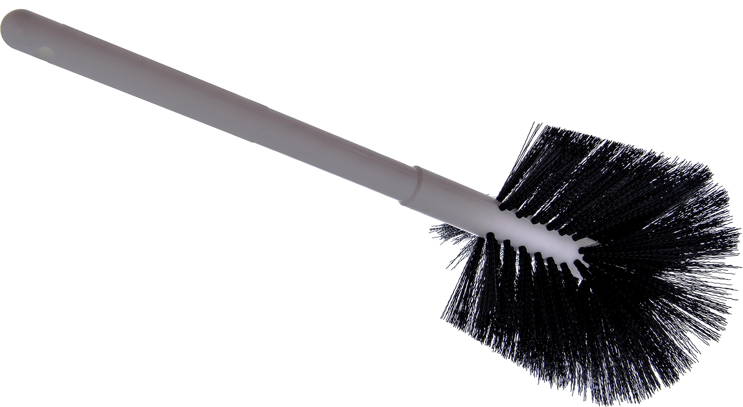 SPARTA 4002500 16-Inch Polyester Coffee & Decanter Brush with Soft Bristles - Commercial Cleaning Brush for Kitchens, Restaurants, Bars, Bathrooms - Black (6-Pack) - Perfect for Stubborn Stains on Coffee Pots, Wine Decanters & Glassware
