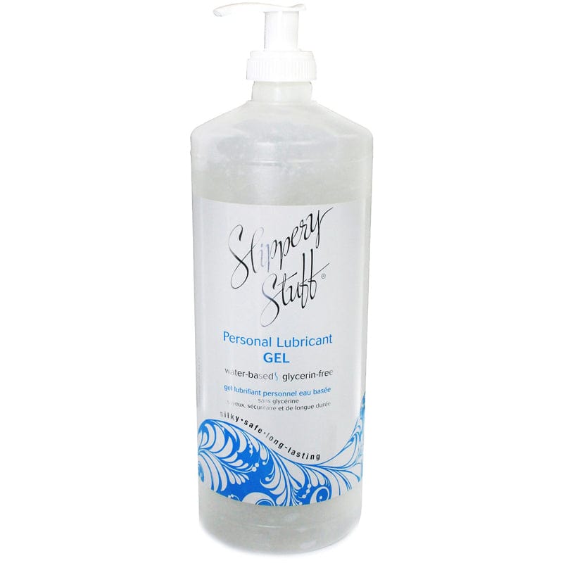 Premium Water-Based Lubricant Gel - Slippery Stuff 32oz | Long-Lasting Personal Lubricant for Intimacy, Massage & Sensual Pleasure | Hypoallergenic & Gynecologist Recommended