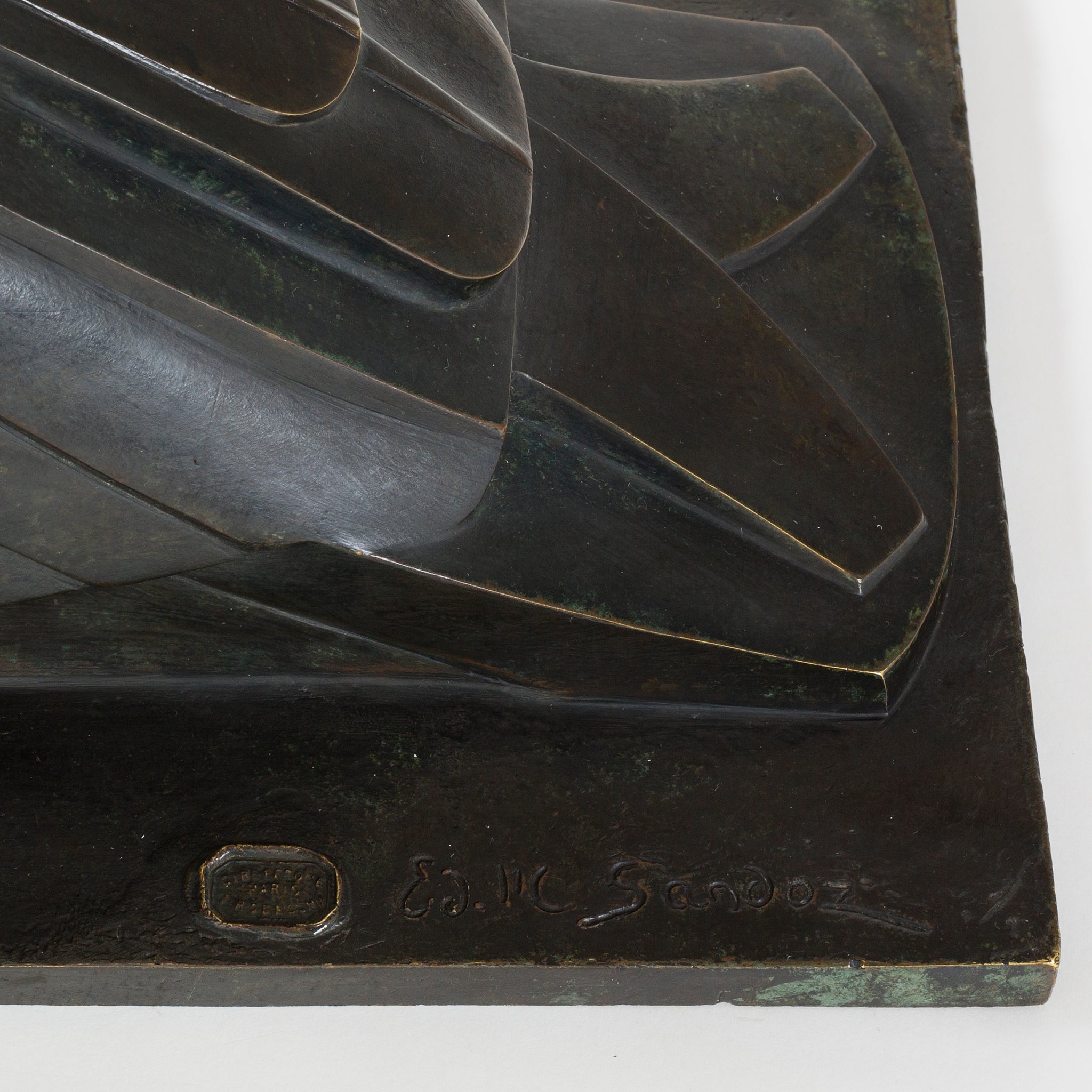 Édouard Marcel Sandoz Bronze Condor Sculpture - Handcrafted Art Deco Bird Statue - Home & Office Decor, Luxury Gift for Collectors