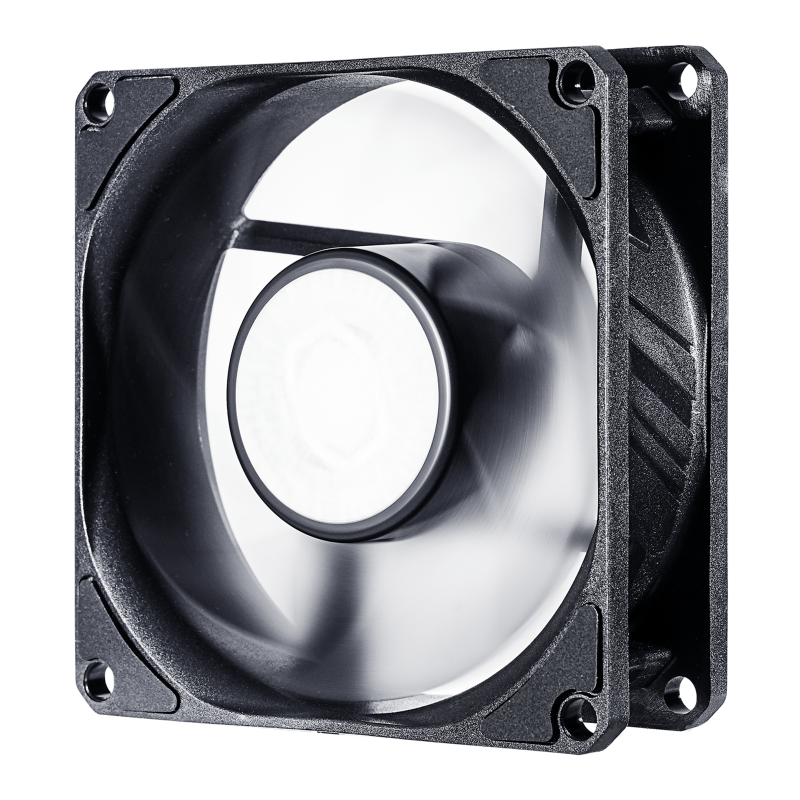 Cooler Master MFX B8NN 25NPK R1 CM SICKLEFLOW 80 PWM Non-LED Fan - High Performance 80mm Cooling Fan for PC, Gaming Rig & Computer Case (2 Year Warranty) - Ideal for Quiet Cooling & Airflow Optimization
