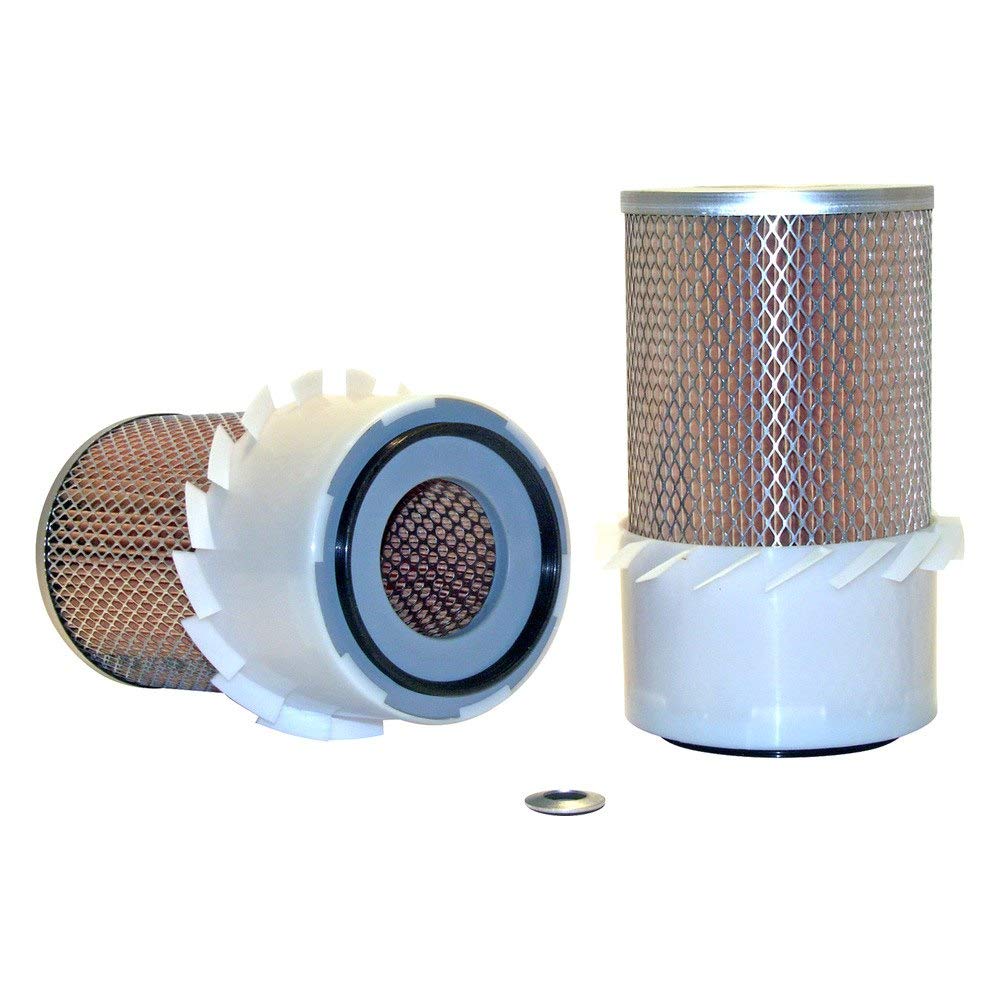 WIX Air Filter with Fin - High Performance Engine Air Filter for Cars, Trucks & SUVs - Perfect for Off-Roading & Heavy-Duty Driving Conditions