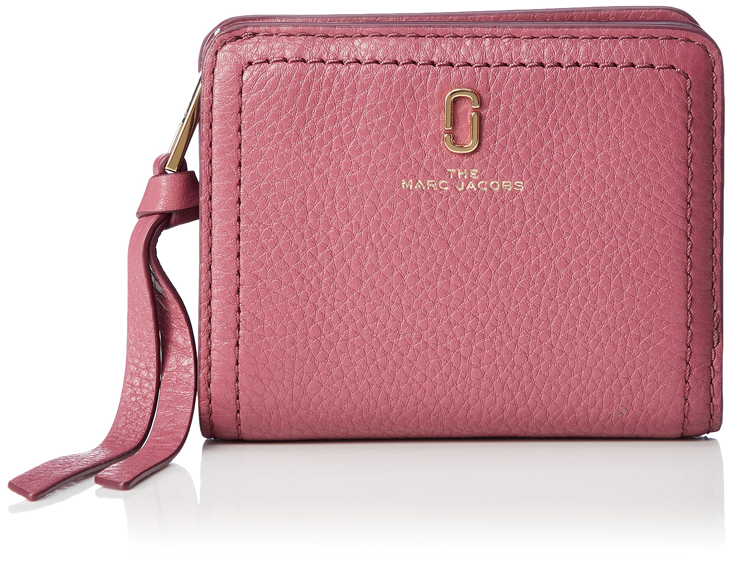 Marc Jacobs Women's Wallet - Genuine Leather Zip Around Wallet for Women | Perfect for Everyday Use, Travel & Gift Giving