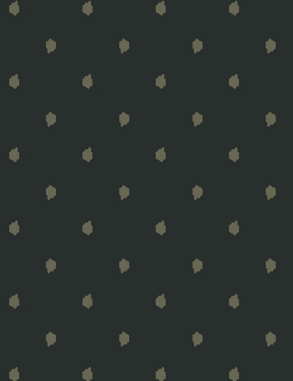 Medina Dot Wallpaper by Wallshoppe - Umber & Charcoal Geometric Peel and Stick Wallpaper for Living Room, Bedroom, or Nursery Decor