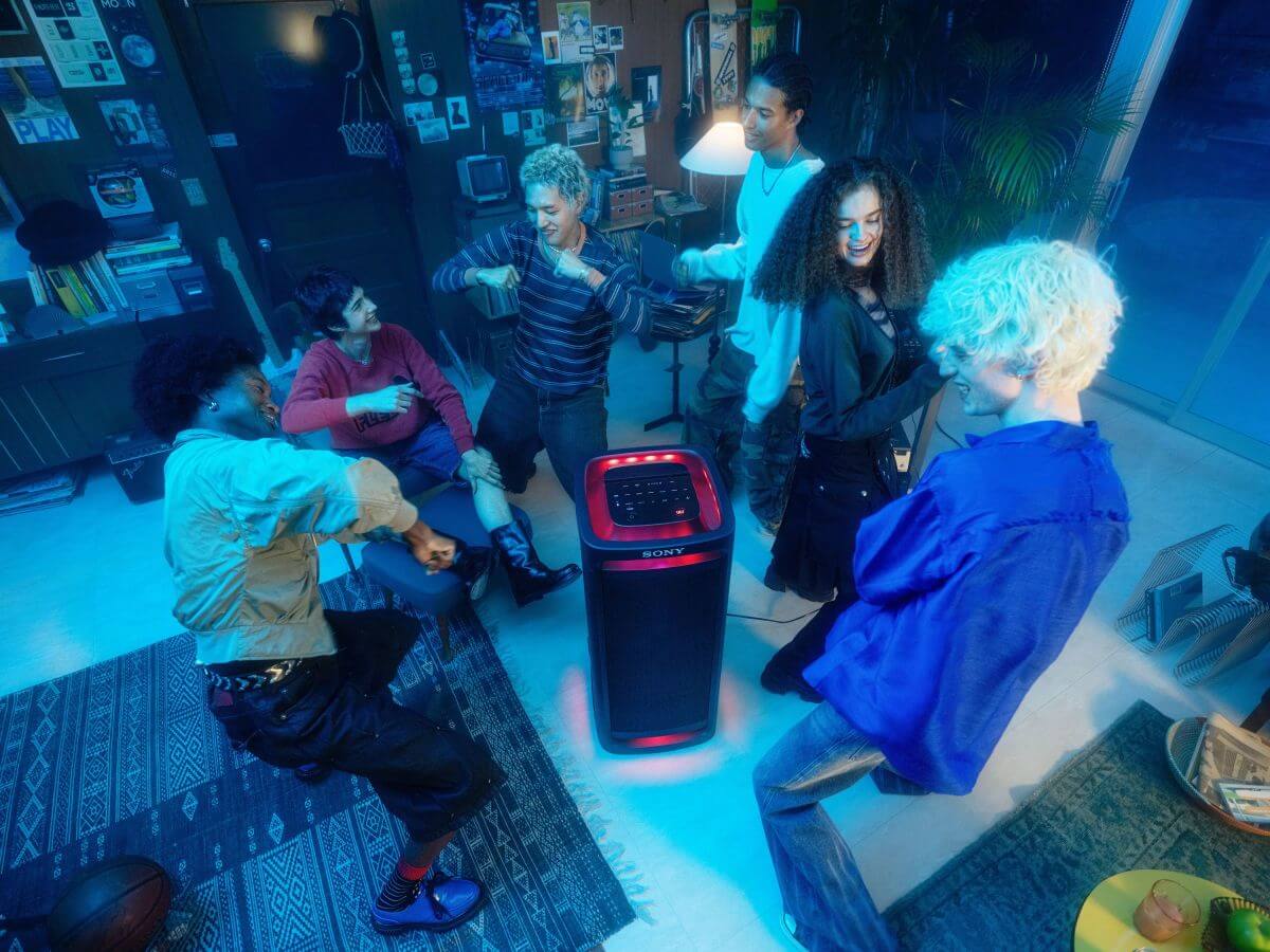 Sony ULT TOWER 9 - Premium Bluetooth Party Speaker with Powerful Bass, 360° Sound & LED Lights - Perfect for Home Parties, Outdoor Gatherings & Events
