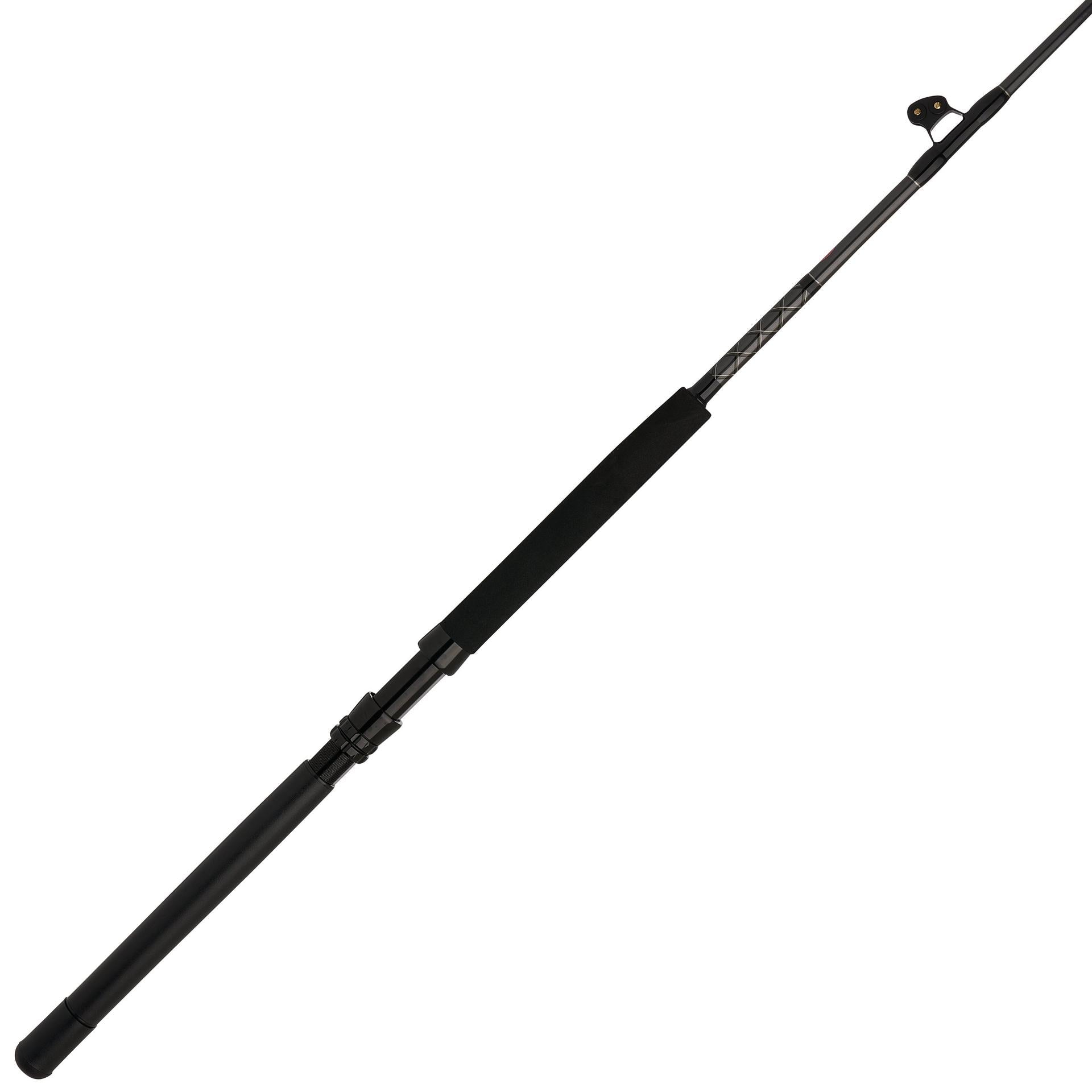 Ally™ II Straight Butt Conventional Boat Rod - Heavy Duty Saltwater Fishing Rod for Offshore & Inshore Angling - Perfect for Trolling, Bottom Fishing & Casting from Boats, Piers & Docks