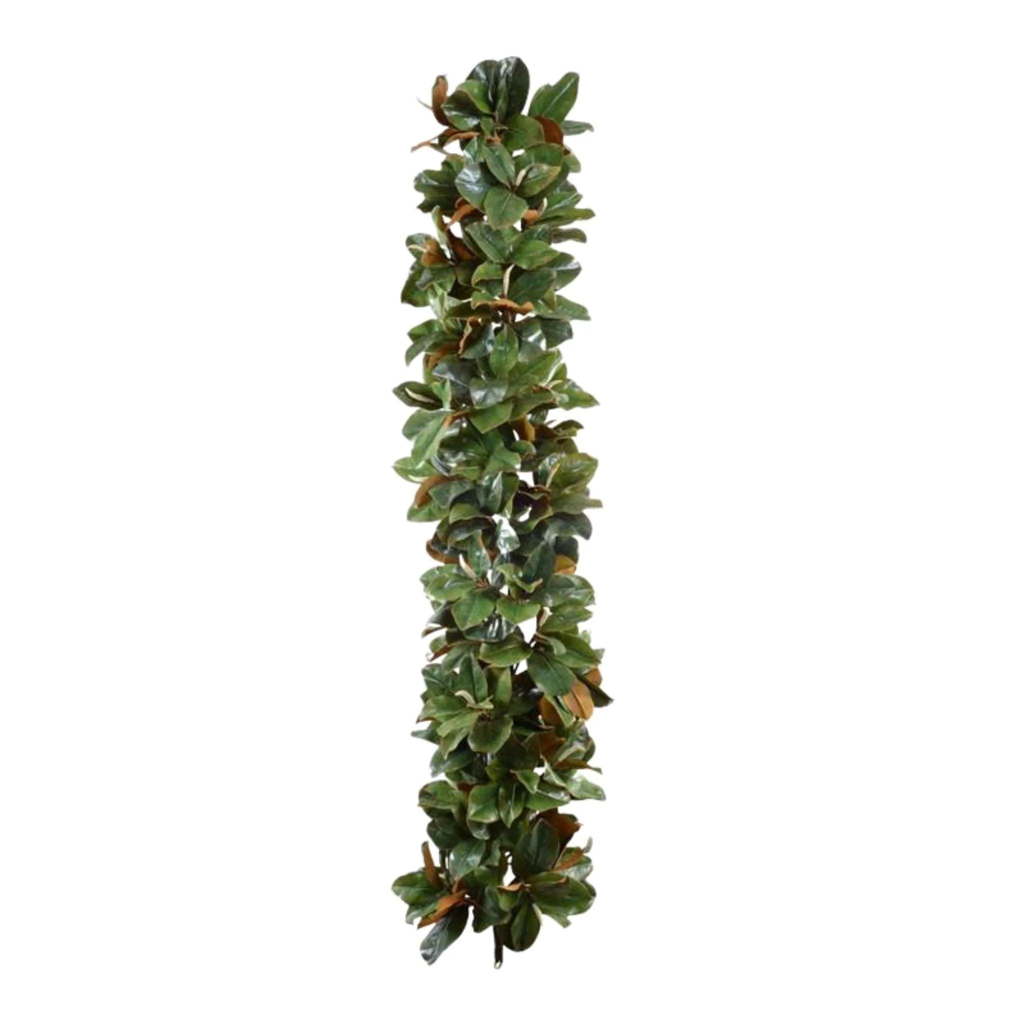 6' Artificial Magnolia Leaf Garland - Elegant Floral Decor for Weddings, Home & Party Decorations