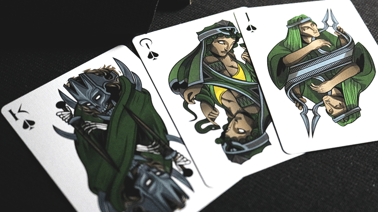 Premium Theos Playing Cards - Purple Deck for Magic Tricks, Poker, and Card Games | Ideal for Professional Magicians, Poker Players, and Game Nights