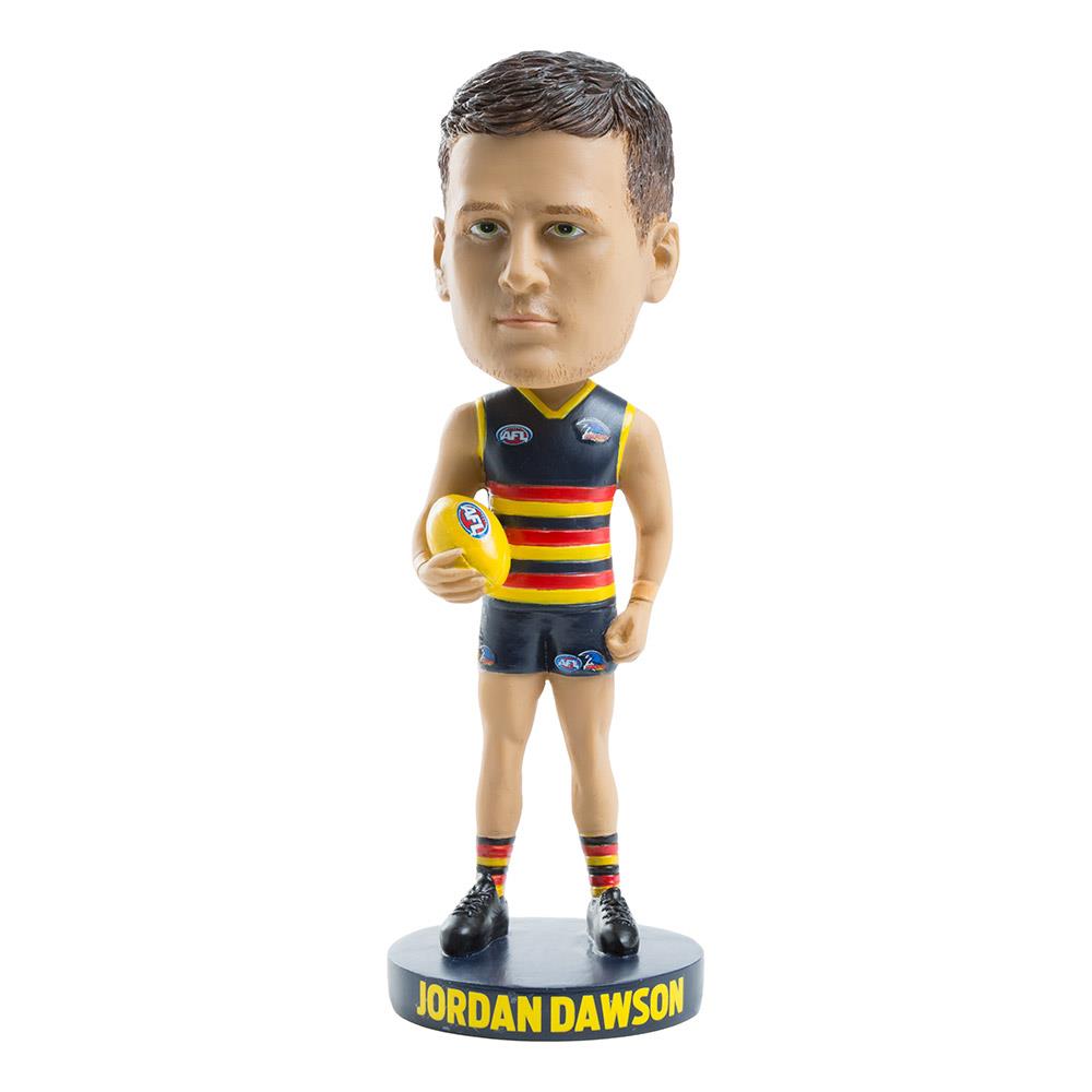 Adelaide Crows Jordan Dawson Bobblehead - AFL Collectible Figurine - Perfect for Fans, Sports Memorabilia & Office Decor