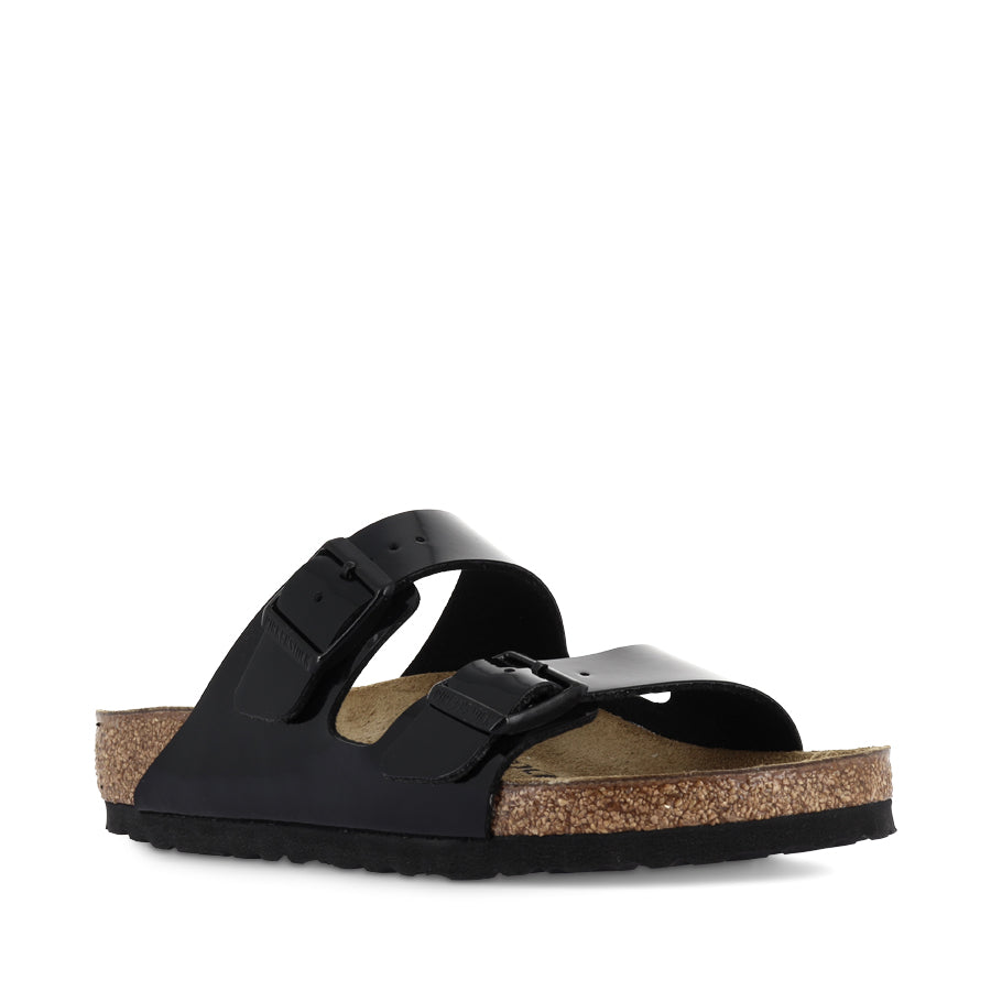 Arizona Graceful Black Patent Leather Shoes - Stylish & Comfortable Women's Dress Pumps for Work, Party & Special Occasions