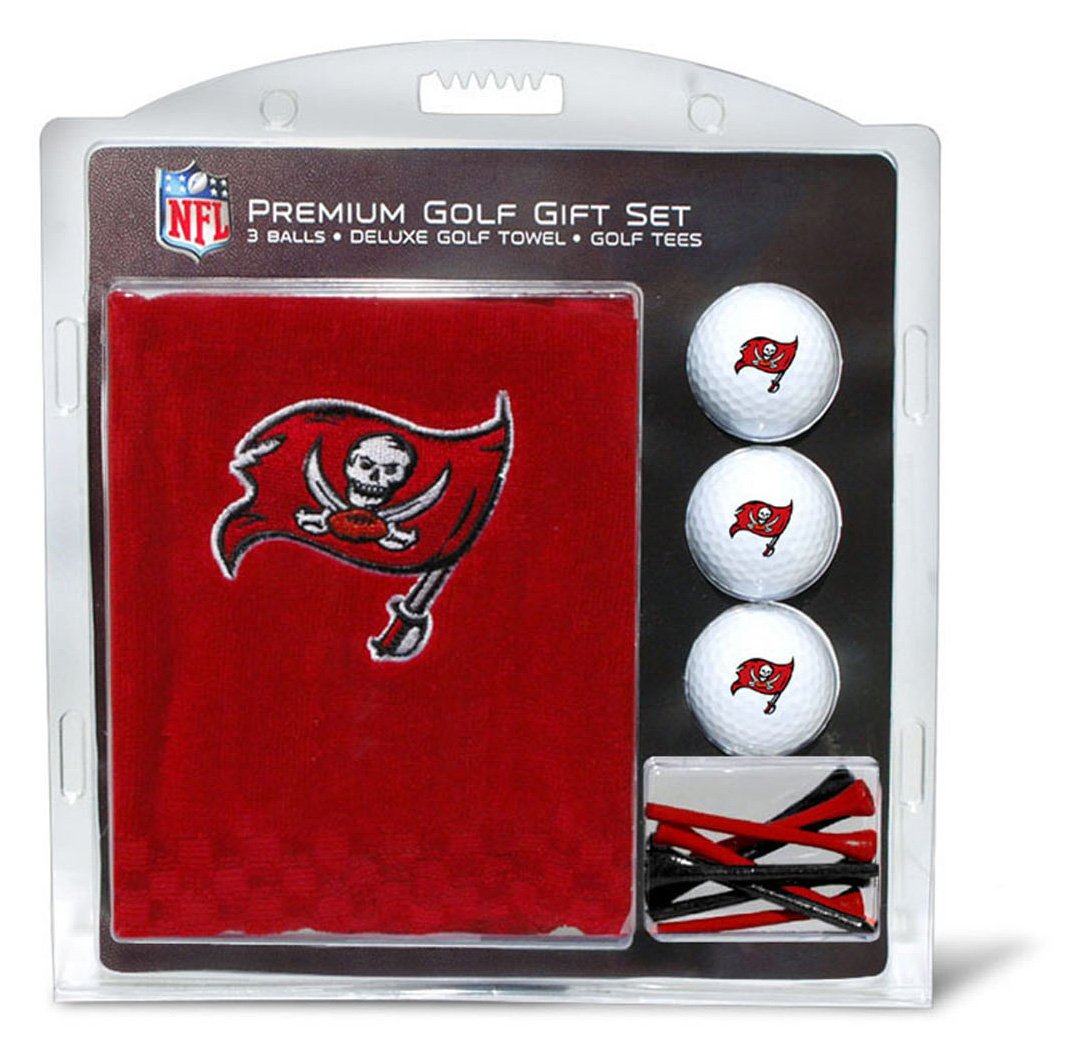 Team Golf NFL Embroidered Golf Towel Set with 3 Premium Golf Balls & 12 Tees - Perfect Gift for Golf Enthusiasts | Ideal for Course Play, Practice & NFL Fan Gifts
