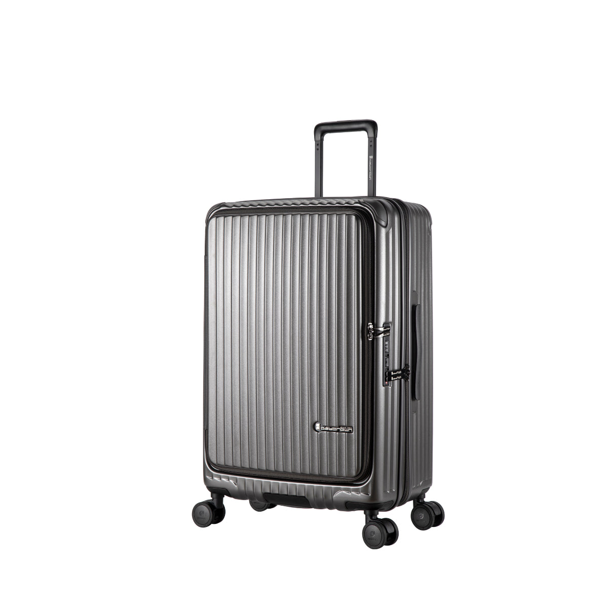 Daycrown 7828 Hinomoto Shock-Absorbing Wheels PC Expandable Front & Middle Opening Luggage - Perfect for Travel, Business Trips & Vacations