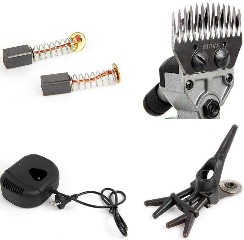 Professional Cordless Sheep Shearing Machine - High Performance Electric Wool Clippers for Grooming, Haircut & Shaving | Battery Powered Trimmer & Scissors | Perfect for Farm, Ranch & Livestock Care
