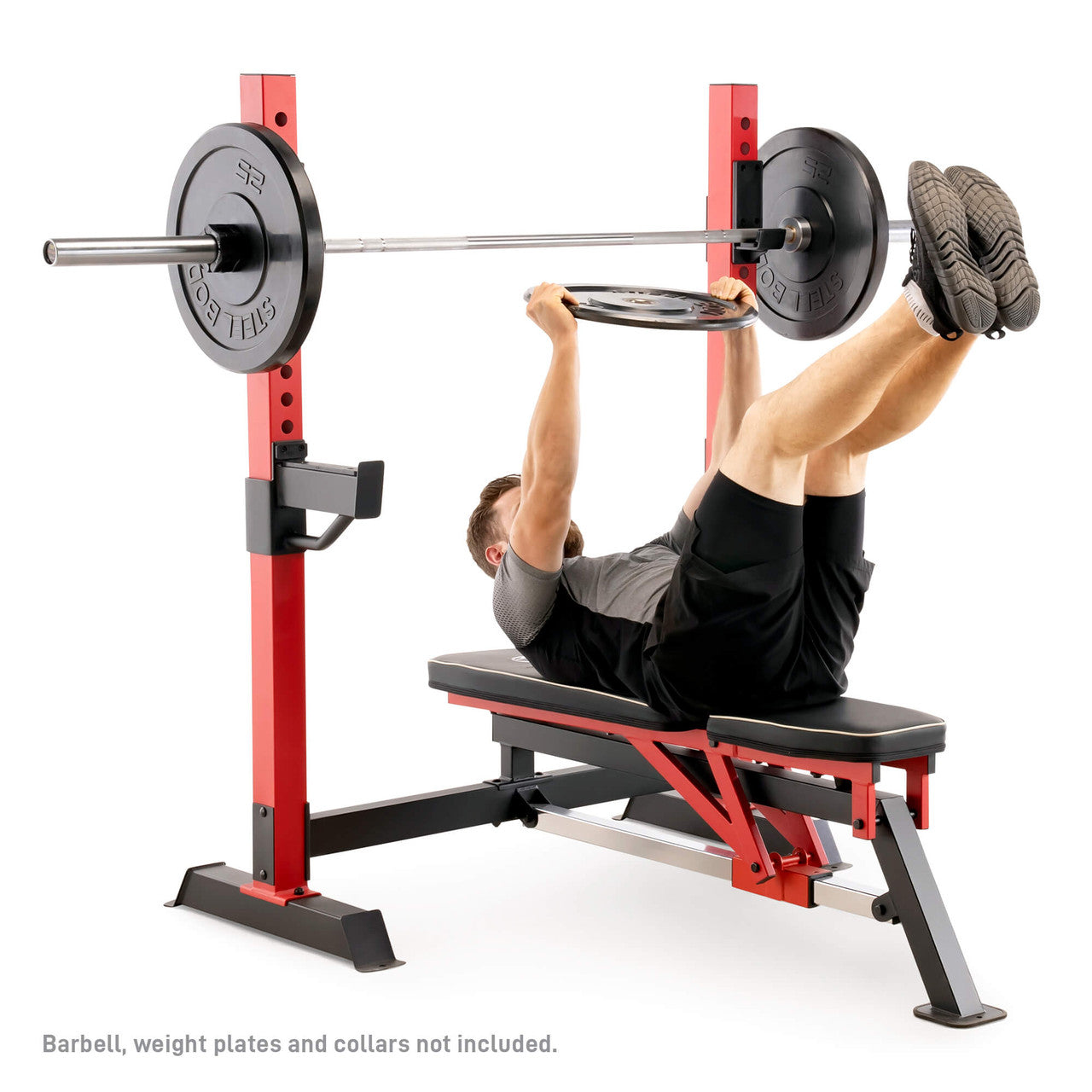 Marcy Olympic Weight Bench MWB-7096 - Adjustable Strength Training Bench for Home Gym, Full Body Workout - Perfect for Squats, Bench Press & Dumbbell Exercises