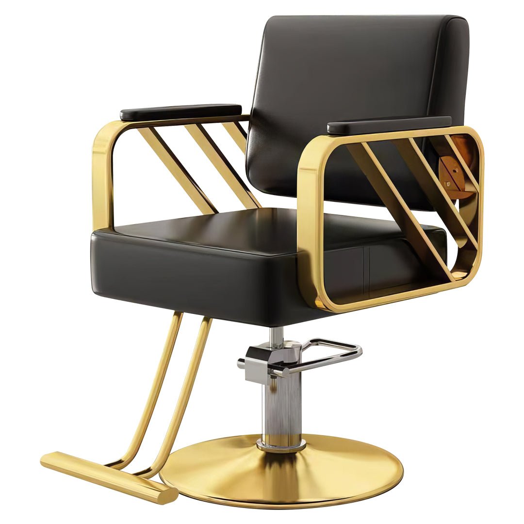Modern All-Purpose Hydraulic Styling Chair - Adjustable Salon & Office Chair with Swivel Base - Perfect for Hair Salons, Home Offices, and Makeup Studios