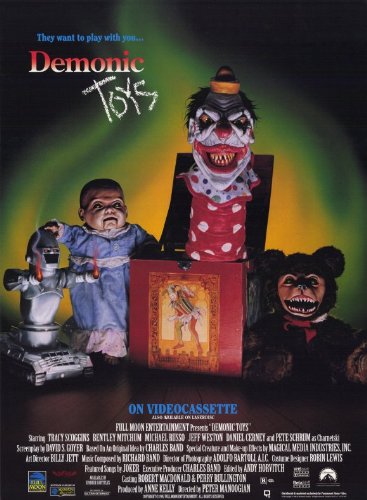 ArtFuzz Demonic Toys 11x17 Movie Poster - Style A | Horror Film Wall Art Decor for Home Theater, Bedroom & Office