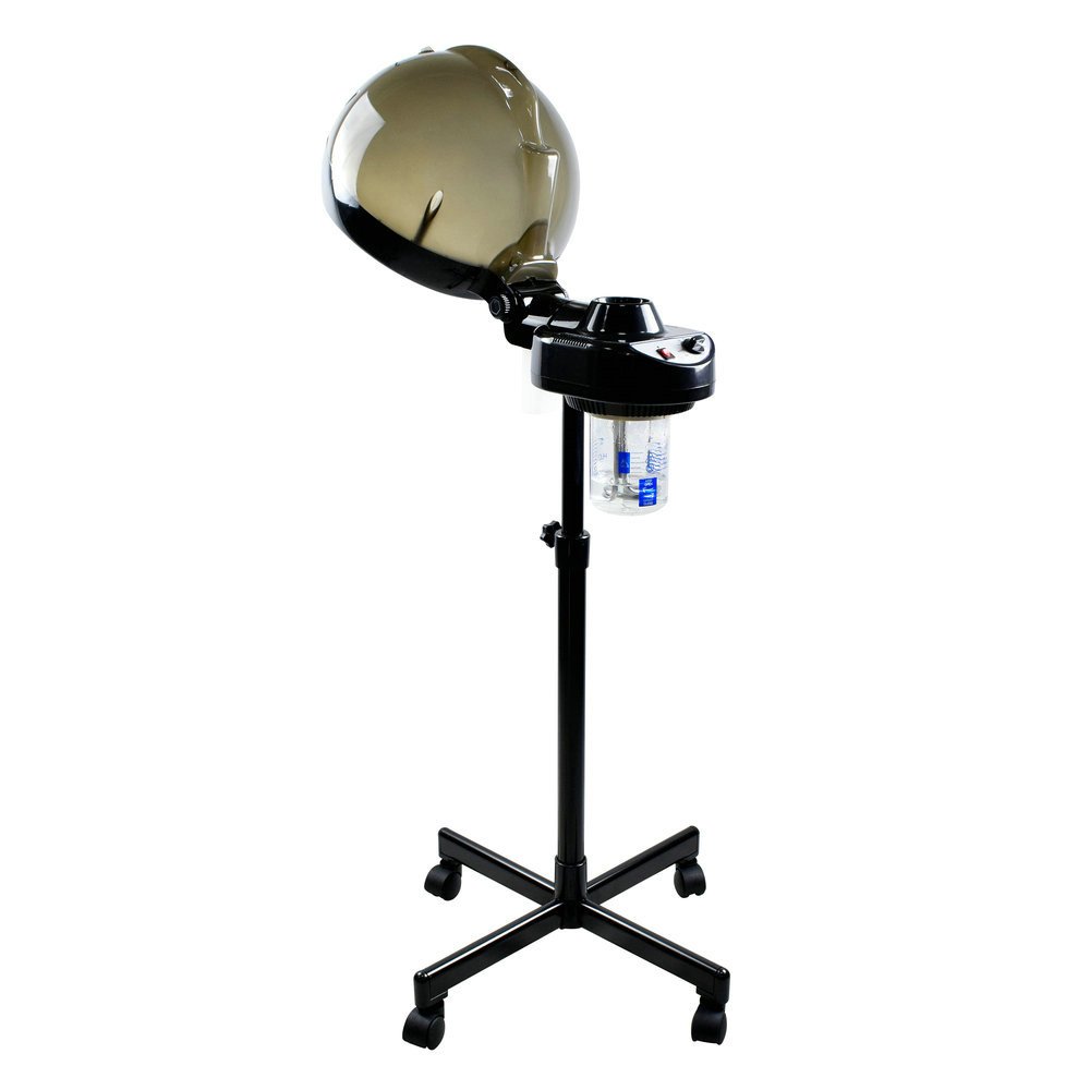 Professional Salon Hair Steamer with Adjustable Rolling Stand - Hooded Hair Color Processor for Deep Conditioning Treatments | Perfect for Salons, Home Hair Care & Keratin Treatments