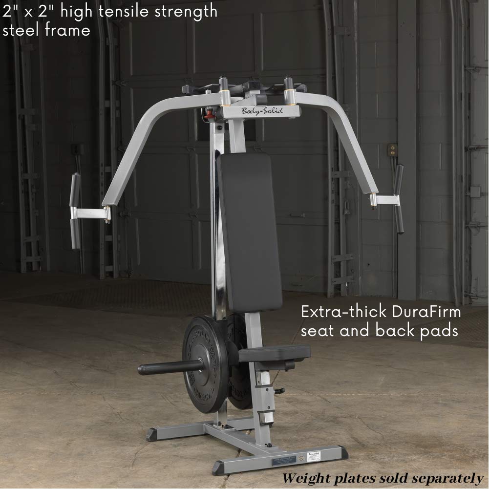 Body-Solid Pec Deck Machine - Chest & Shoulder Strength Training Equipment for Home & Gym Use | Perfect for Muscle Building & Fitness Workouts