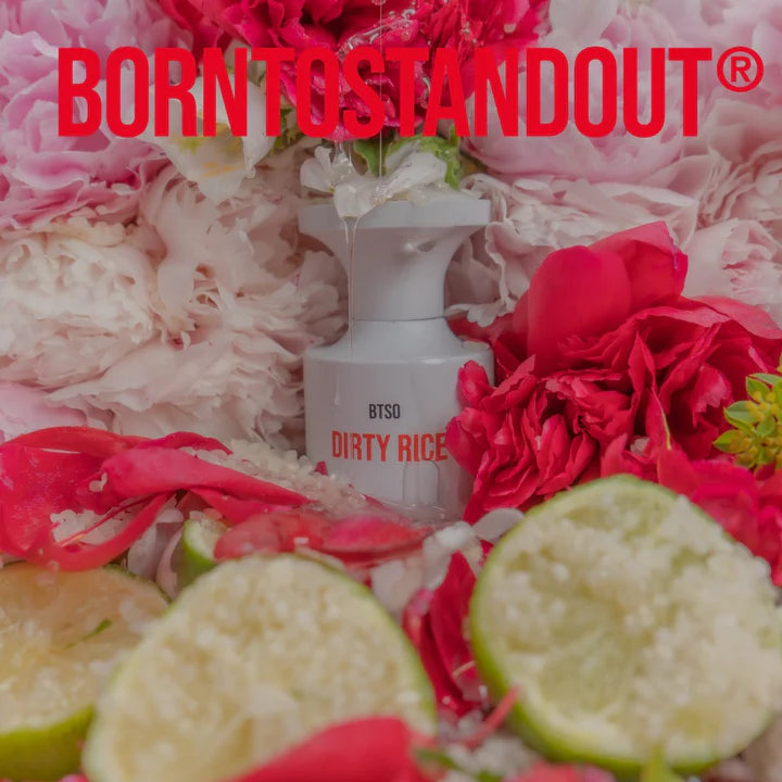 BORNTOSTANDOUT Dirty Rice Eau de Parfum - 15ml/50ml Luxury Perfume for Women & Men | Perfect for Date Night, Office & Special Occasions