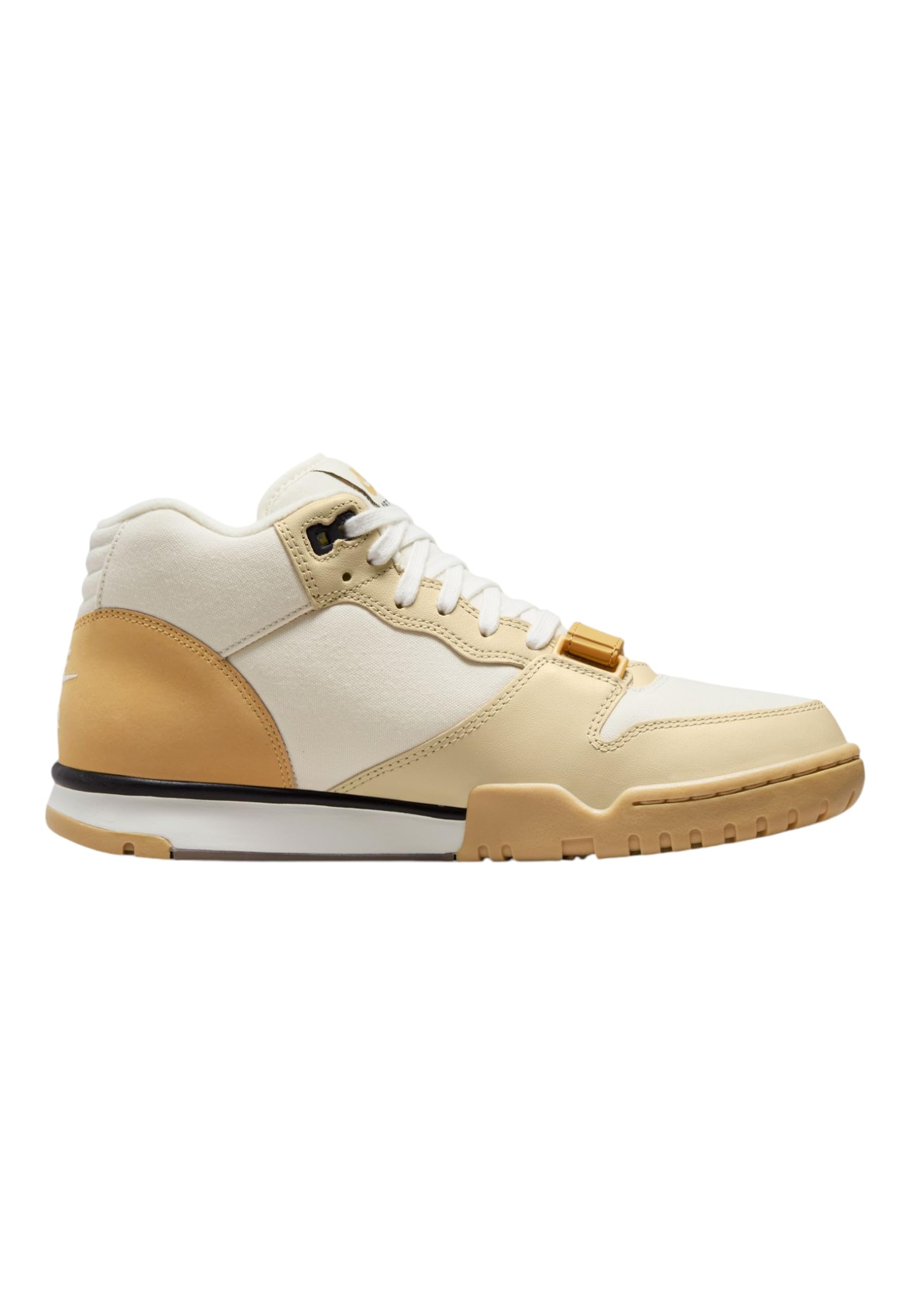 Nike Air Trainer 1 Men's Training Shoes - DV7201 Sneakers for Gym & Running (Size UK 11 US 12 EU 46) - Coconut Milk/Black/Team Gold | Perfect for Workouts, Jogging & Casual Wear