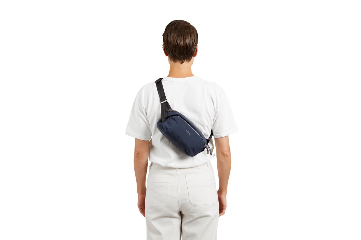 Bellroy Venture Ready Sling 2.5L Crossbody Bag - Lightweight & Water-Resistant Travel Pack for Men & Women - Perfect for Hiking, Commuting & Everyday Carry