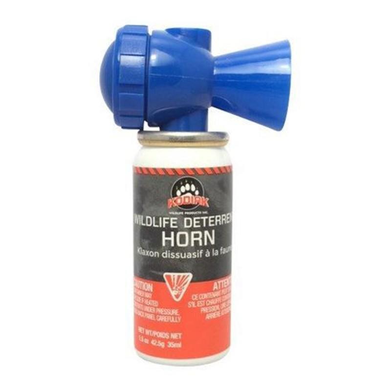 Kodiak Wildlife Deterrent Horn - 115dB Loud Air Horn for Bear Safety & Animal Repellent - Perfect for Camping, Hiking, and Outdoor Adventures