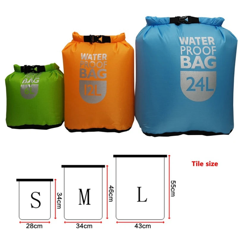 Waterproof Dry Bag for Swimming, Rafting, Kayaking, Boating & Outdoor Adventures - Floating Water-Resistant Dry Sack for Gear Protection (Ideal for Beach, River & Water Sports)