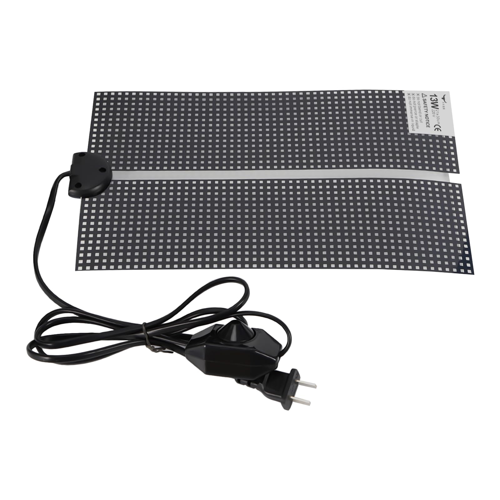 36.3cm Acrylic Reptile Breeding Tank with Heating Pad - Multi-Layer Terrarium for Lizards, Spiders, Turtles | 8 Transparent Boxes, Thermostat Control & Hygrometer | 220V Amphibian Habitat Cage (Black) | Perfect for Home Breeding, Pet Store Displays & Classroom Science Projects