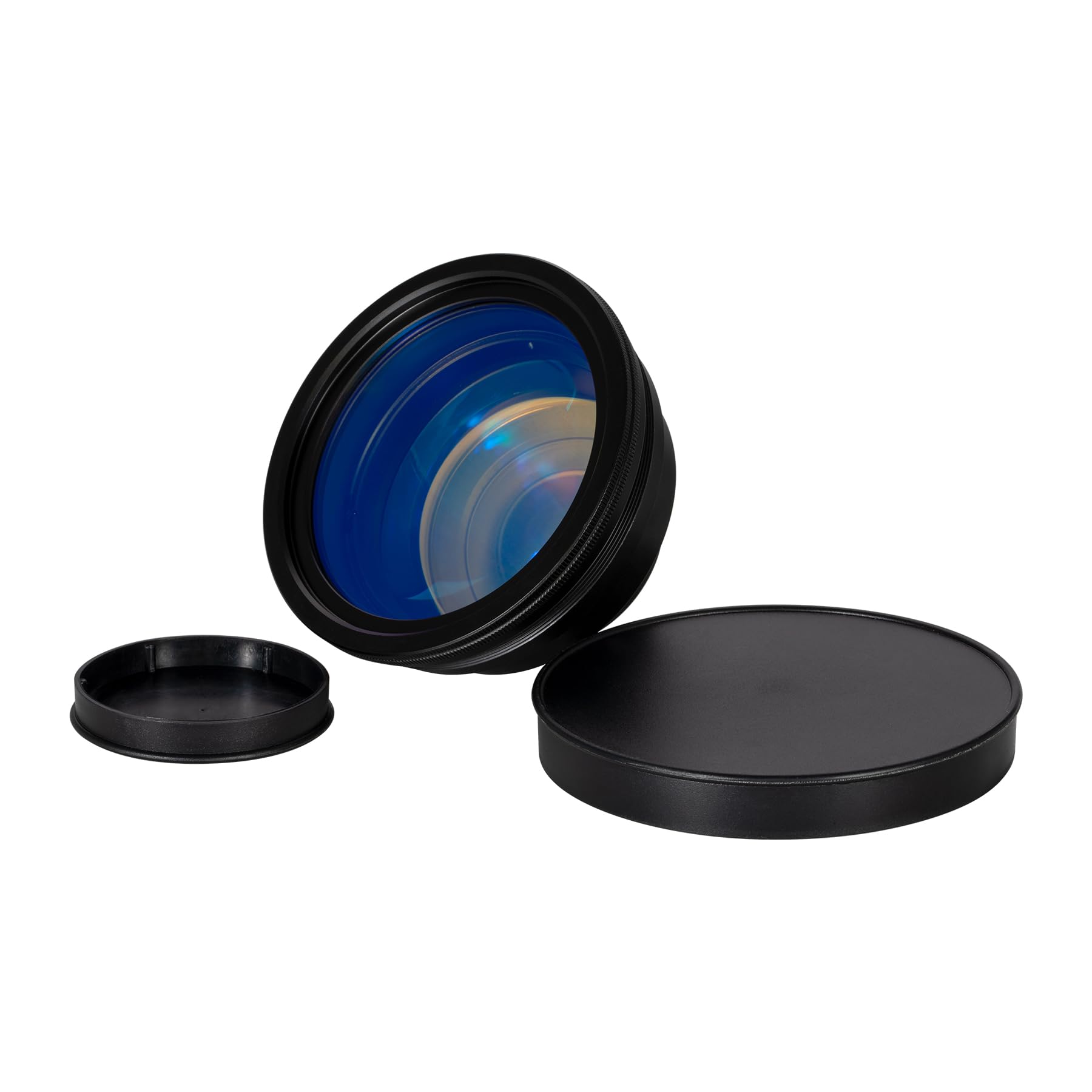 Cloudray F-Theta Lens - 70x70mm FL100mm M85 Fiber Laser Lens for 1064nm Laser Engraving & Cutting Machines | High Precision Scanning for Wood, Metal, Acrylic Processing