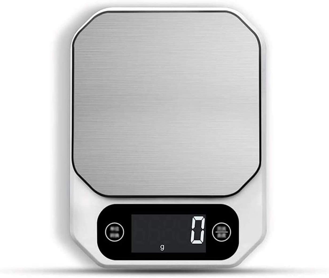 Premium Digital Kitchen Scale - 5kg/11lb Stainless Steel Food Scale with LED Display, Tare & PCS Function - Precise Weighing for Cooking, Baking, Jewelry, and Medicine | Perfect for Home Chefs, Bakers & Small Businesses