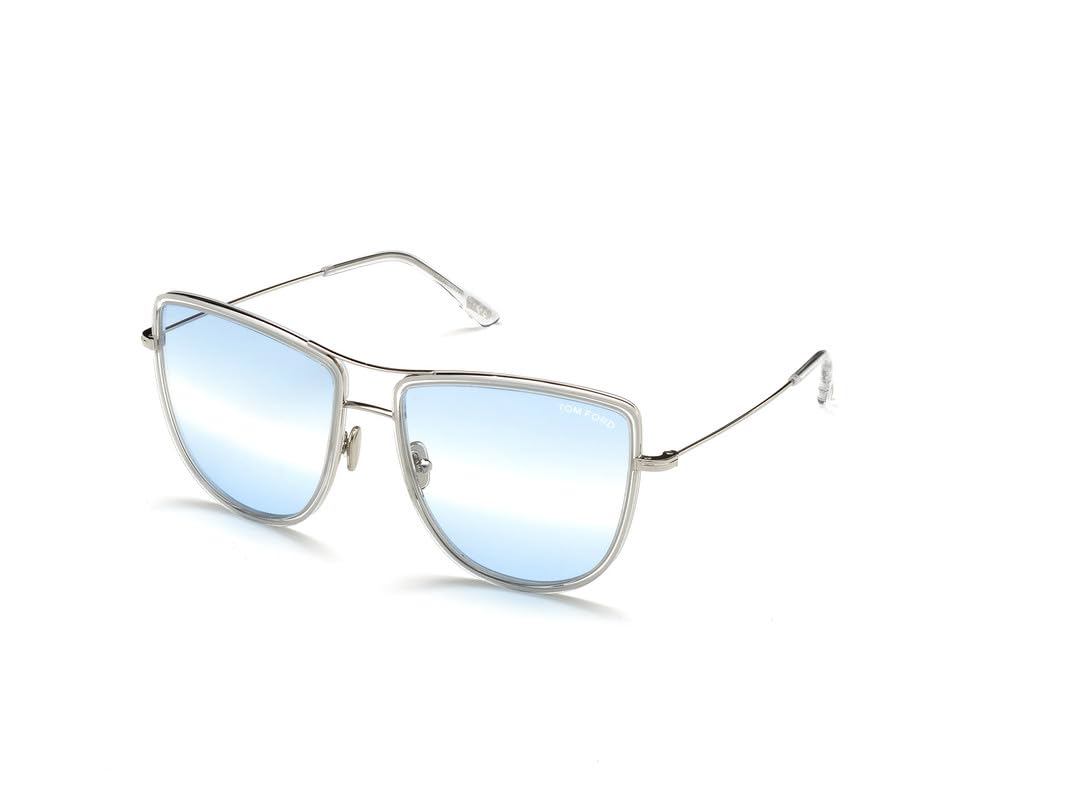 Tom Ford Women's Tina 59mm Cat-Eye Sunglasses UV Protection - Stylish Luxury Shades for Women, Perfect for Beach, Driving & Fashion Outfits