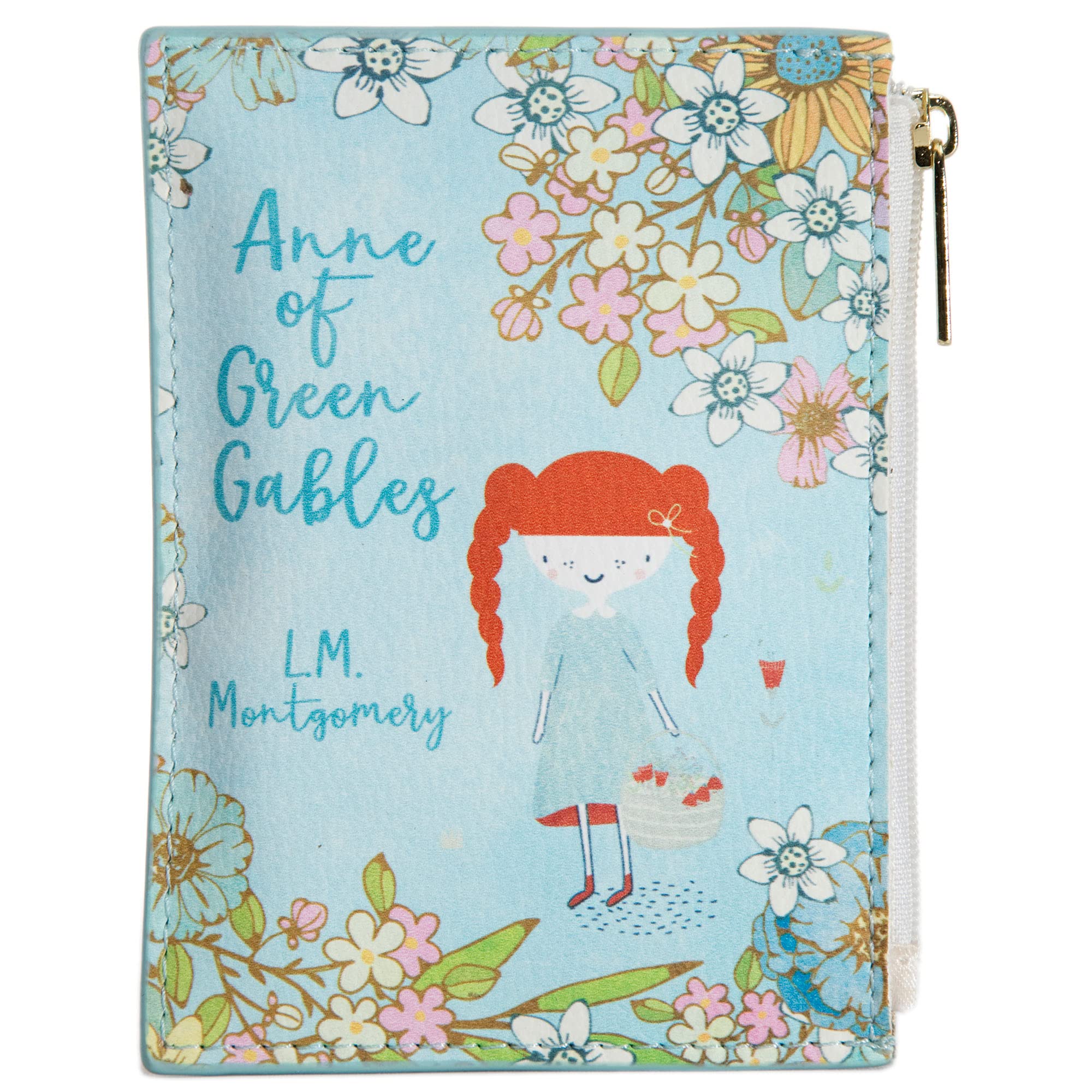 Anne of Green Gables Themed Coin Purse - Vintage Book Lover Gift for Women | Literary Accessories for Book Club, Readers & Writers | Perfect for Bookworm Collections & Daily Use